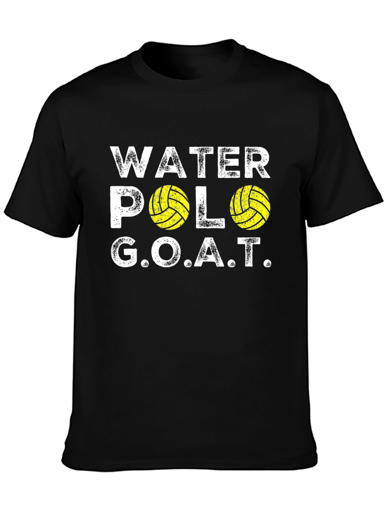 Black Water Polo GOAT Graphic T-Shirt view 3