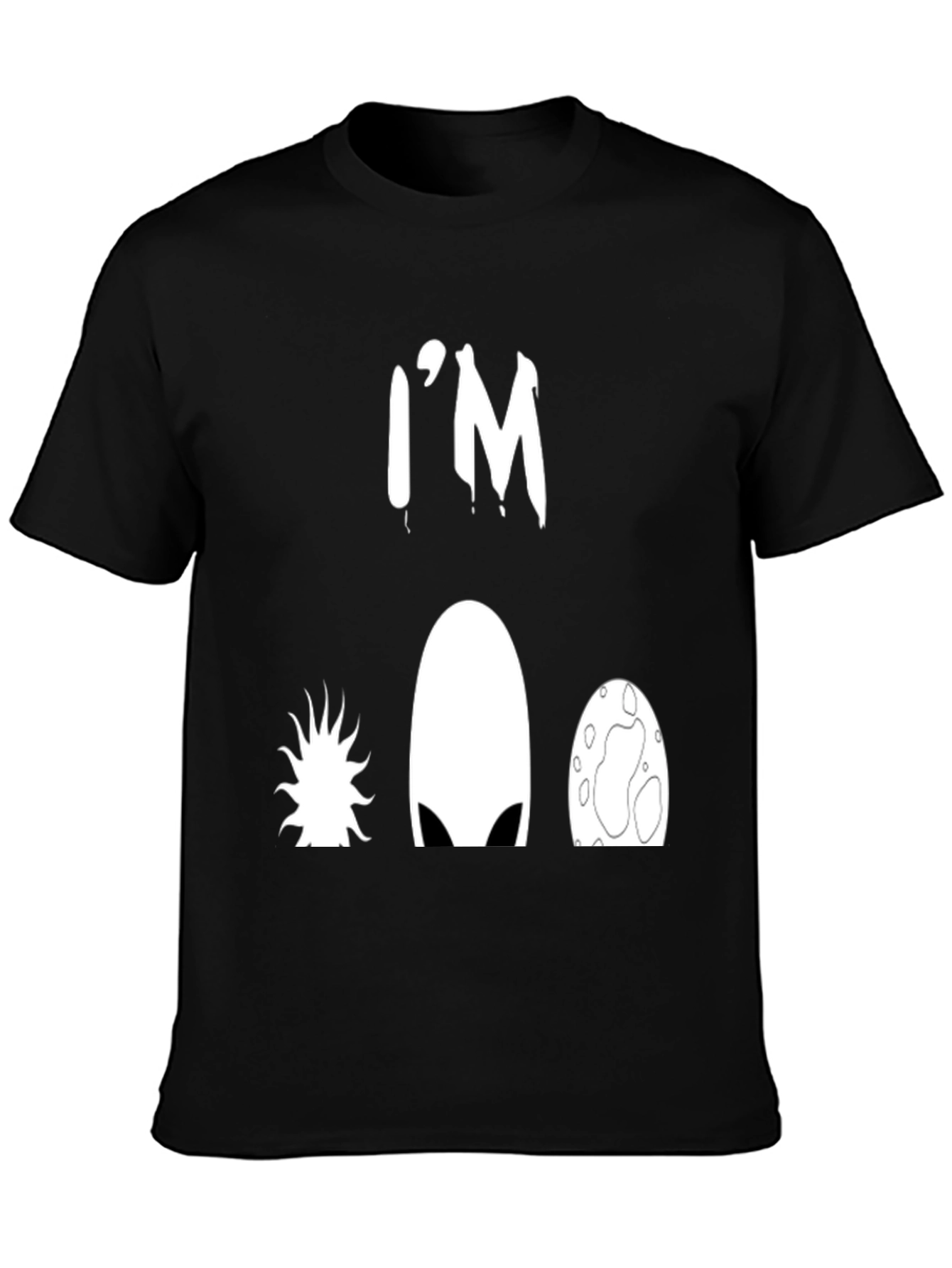 Black Alien Evolution T-Shirt - Funny Sci-Fi Tee view 3