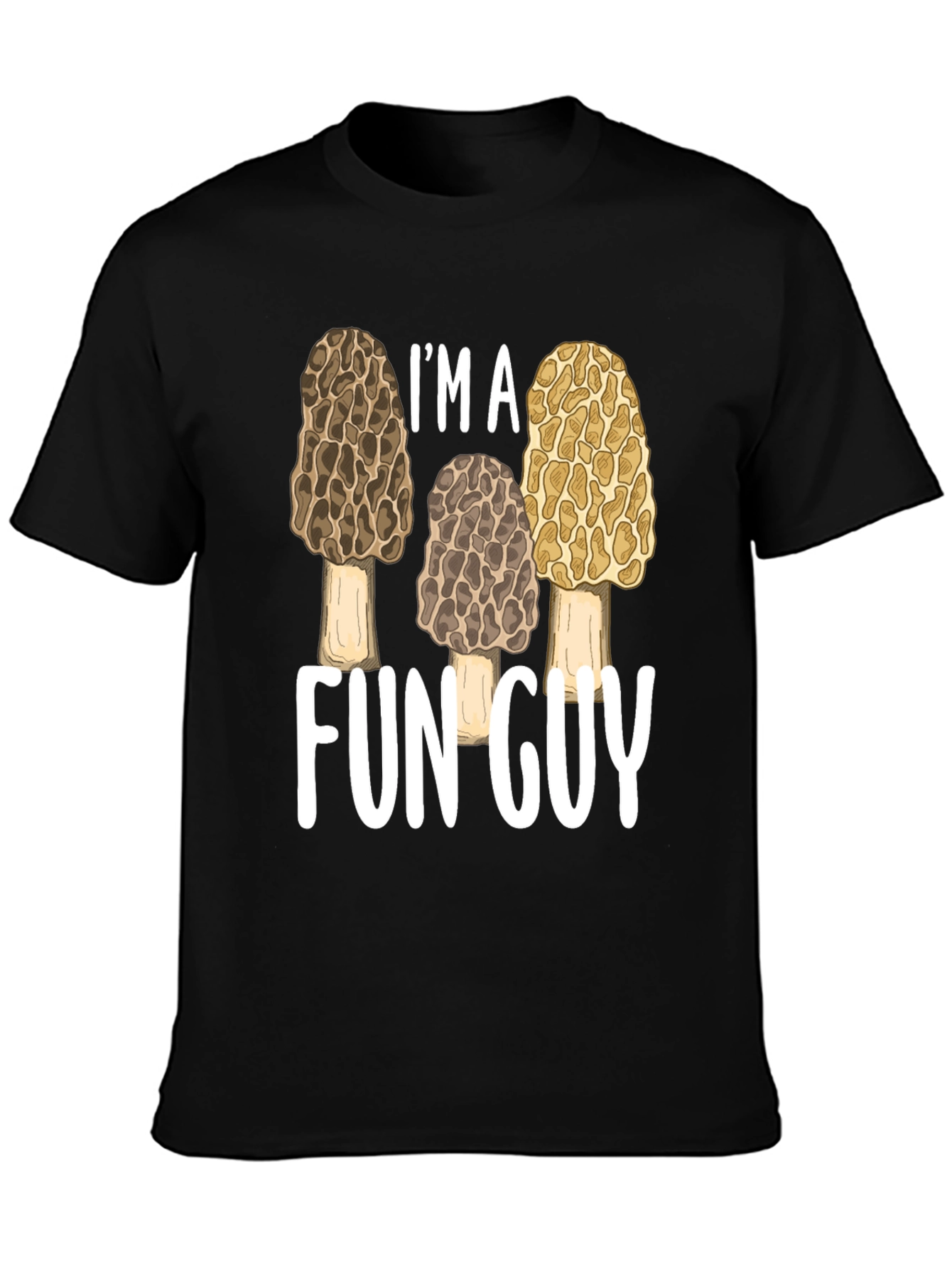 Black Fun Guy Graphic Tee view 3