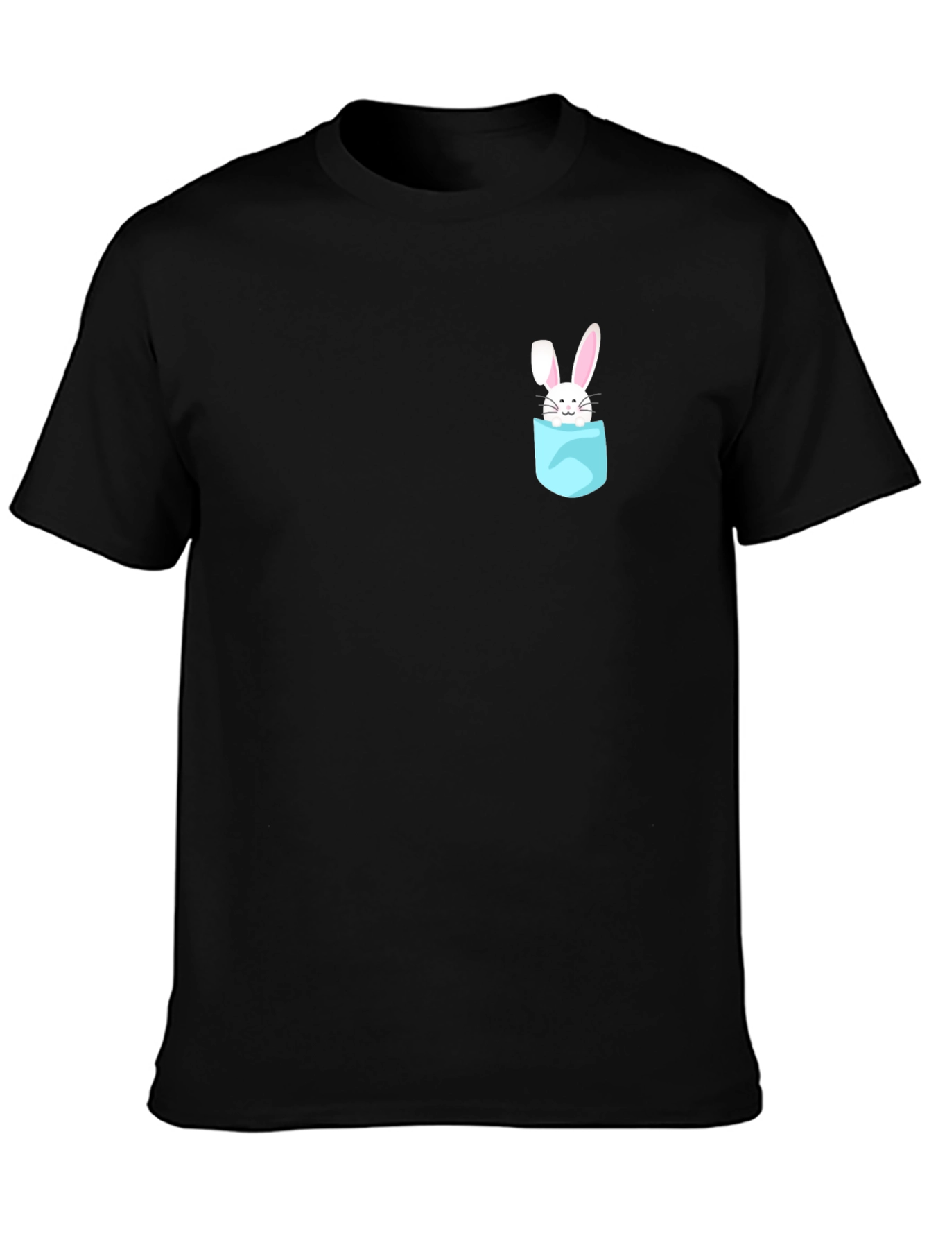 Black Black Bunny Pocket Tee view 3