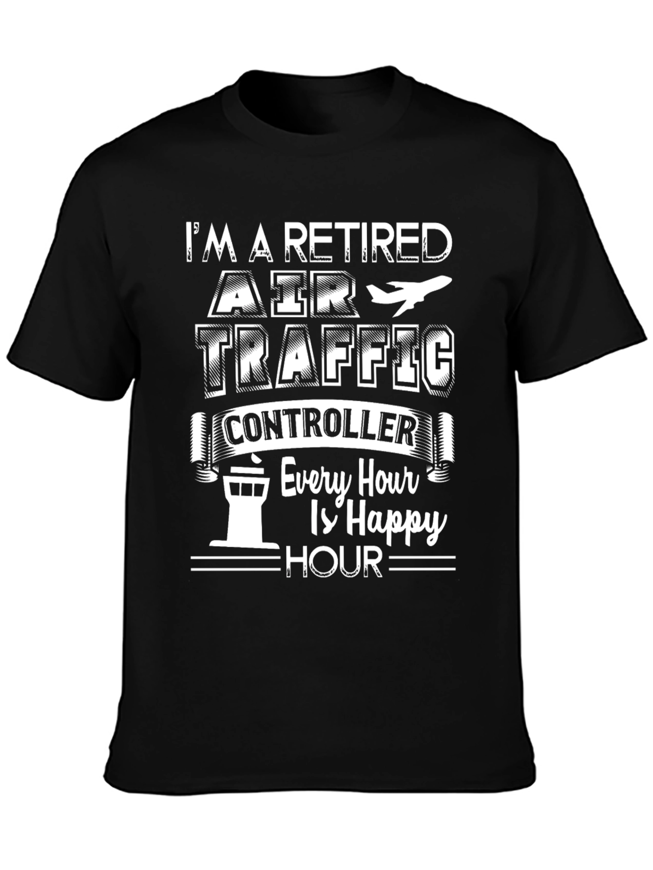 Retired Air Traffic Controller T-Shirt - 3