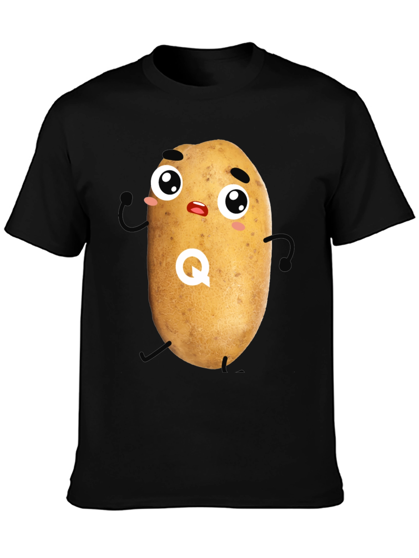 Funny Potato Graphic T-Shirt - Quirky Novelty Tee - 3