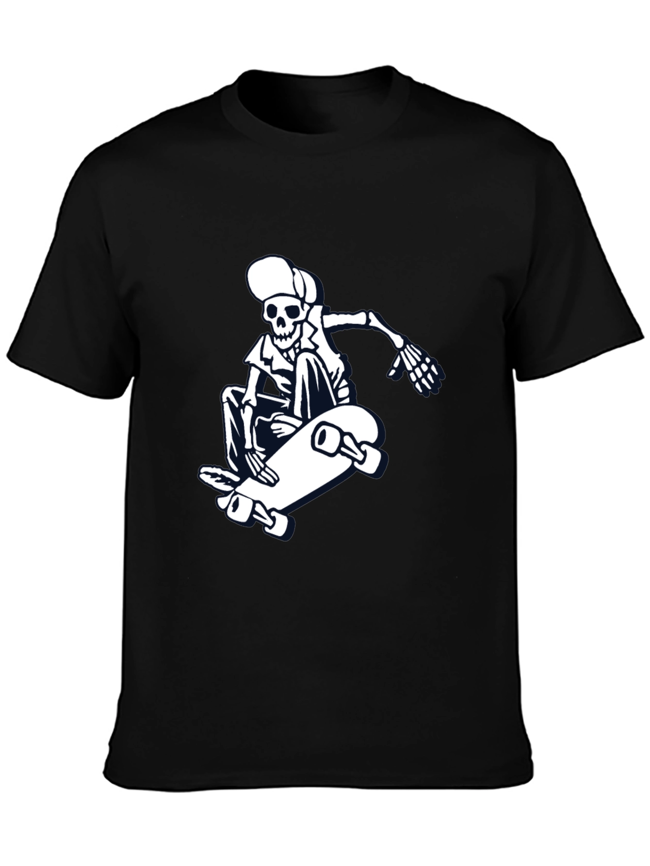 Skateboarding Skeleton Graphic Tee - Cool & Casual - 3