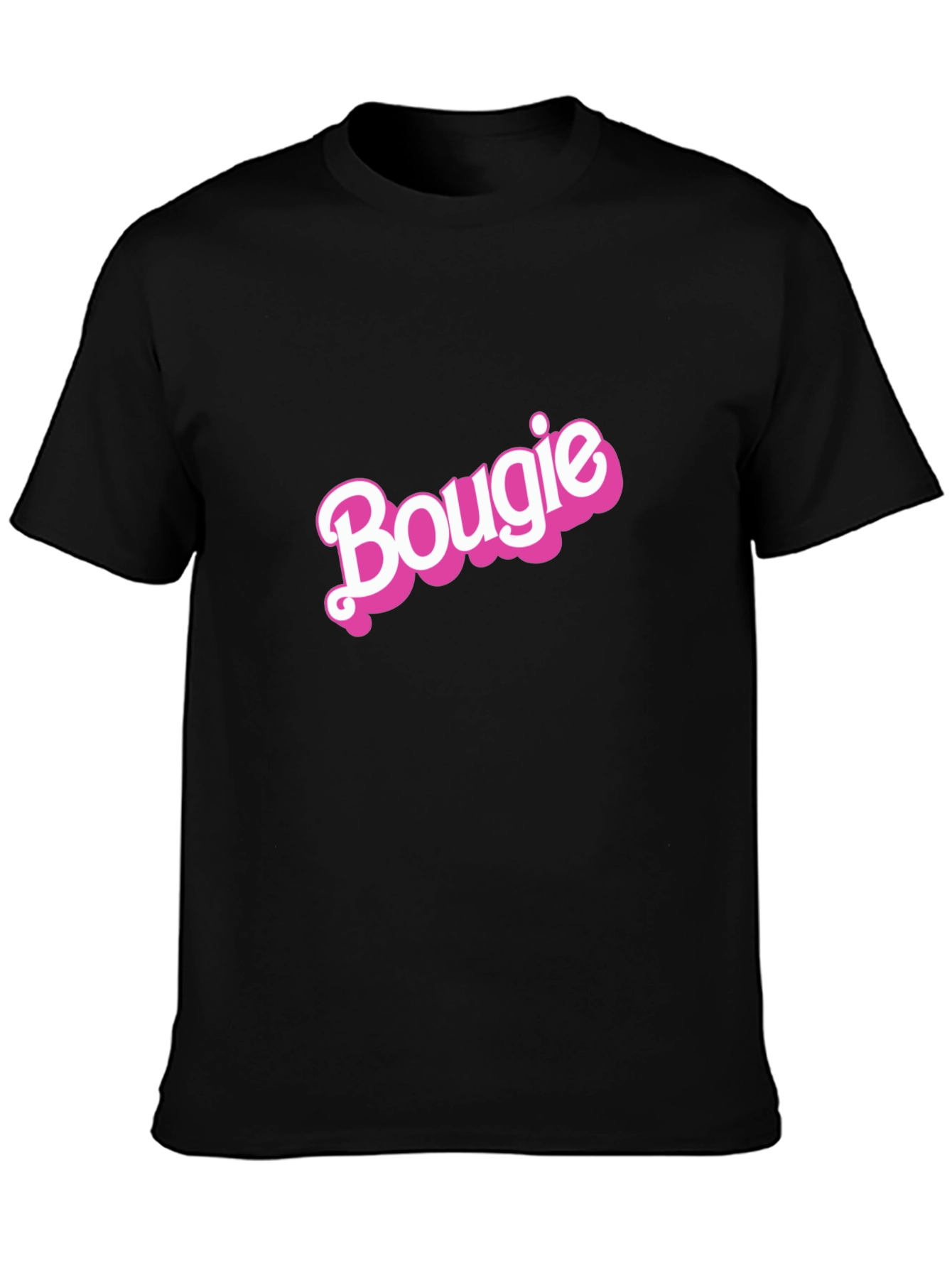 Black Bougie Graphic Tee - Stylish Black T-Shirt view 3