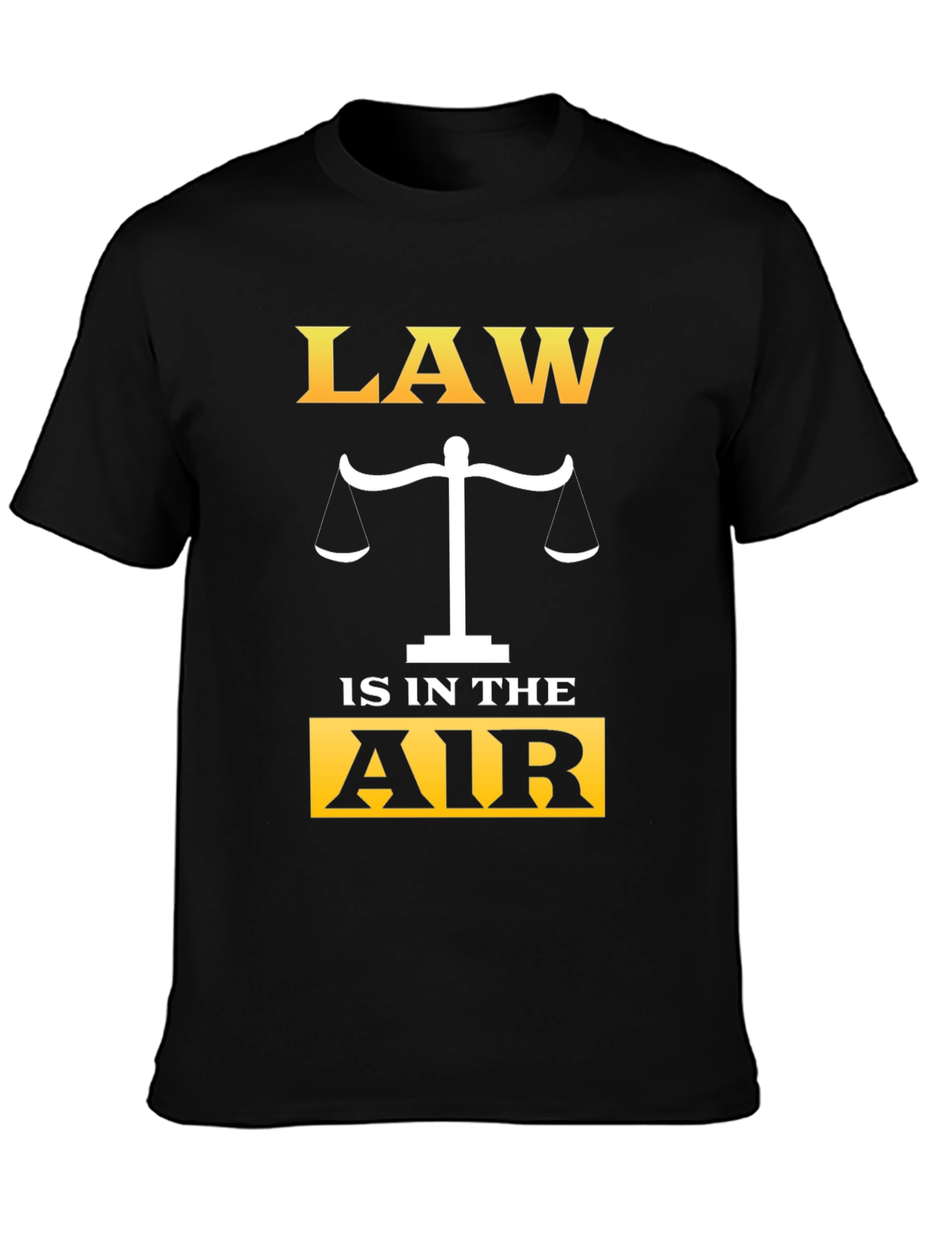 Law is in the Air Graphic T-Shirt - 3