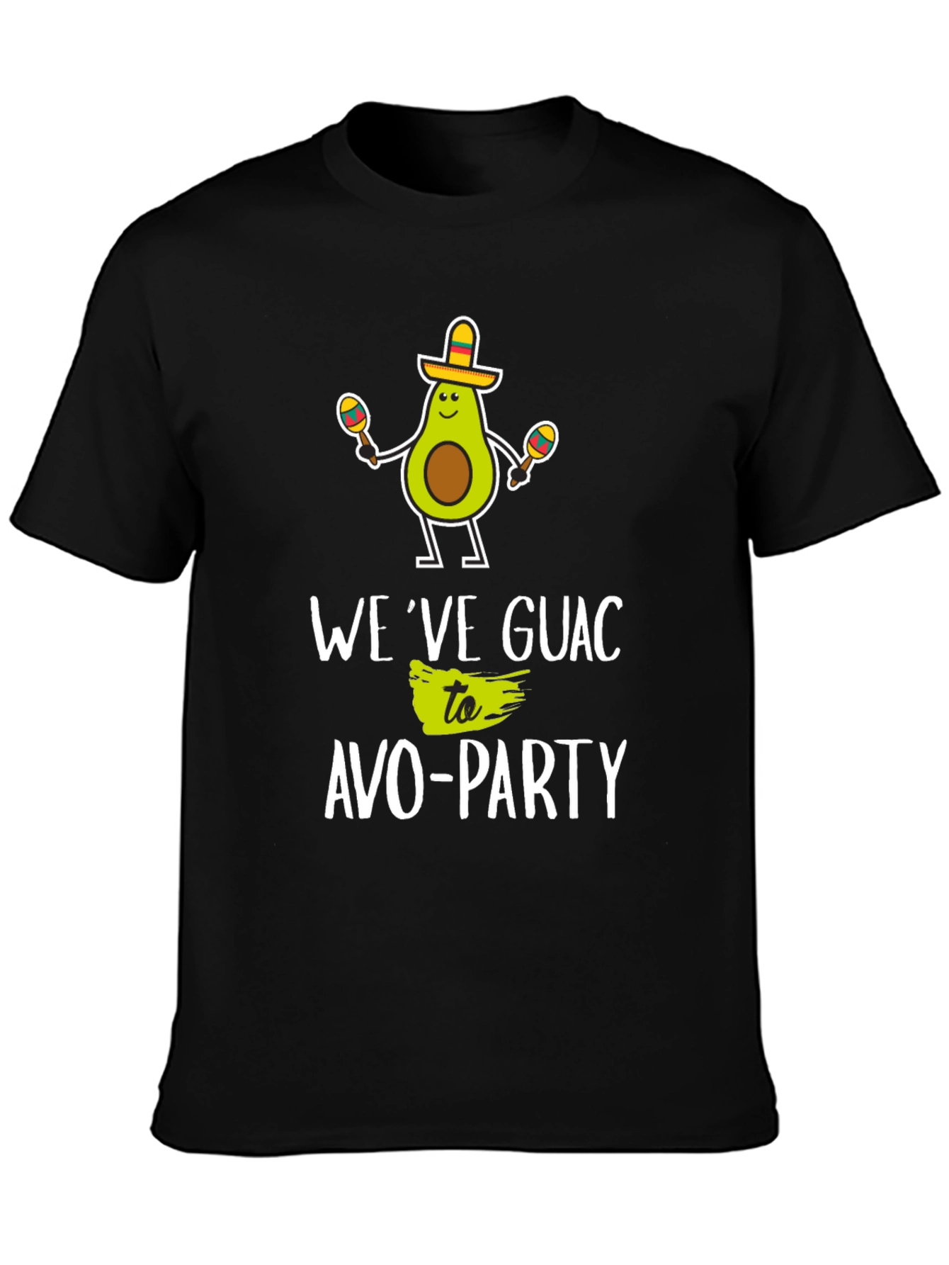 Funny Avocado Avo-Party T-Shirt - 3