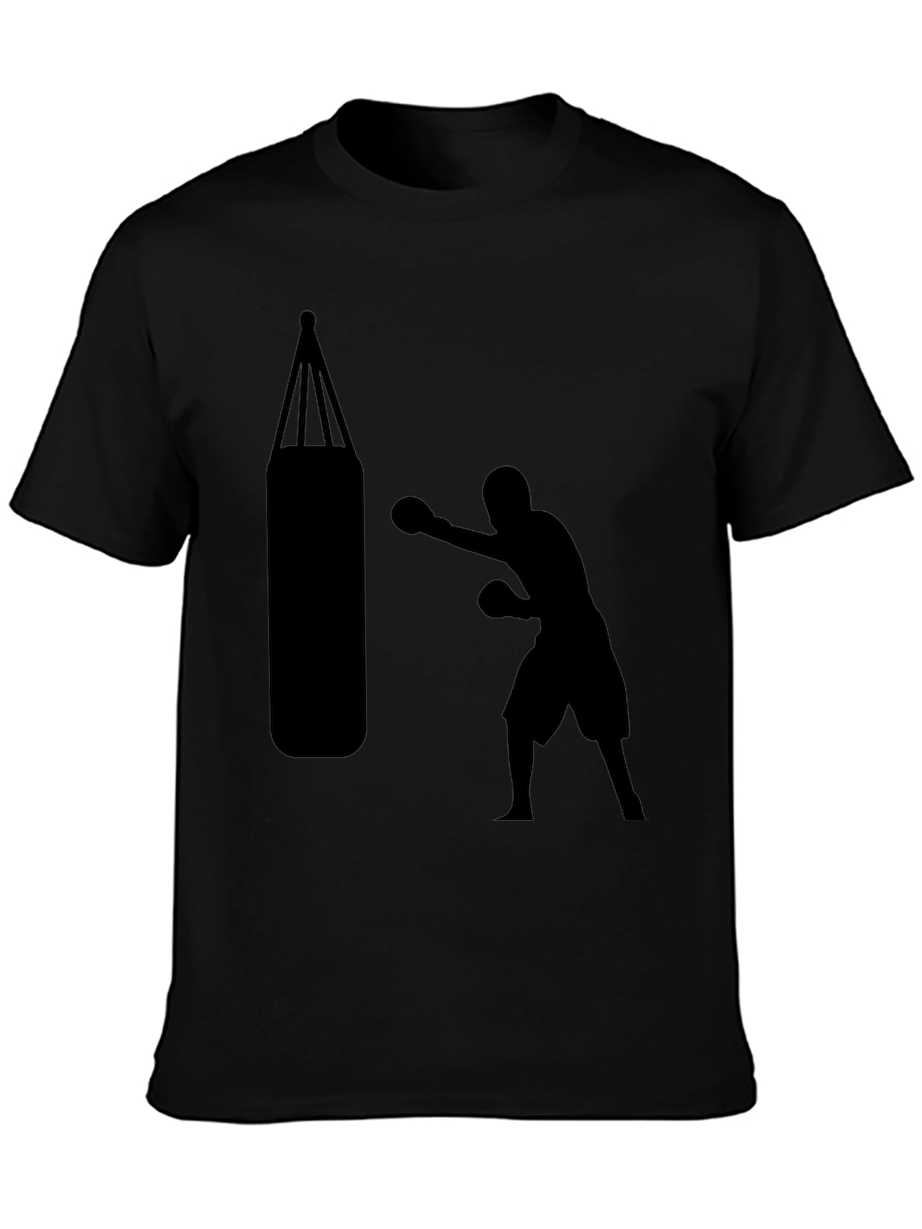 Black Black Boxer T-Shirt view 3