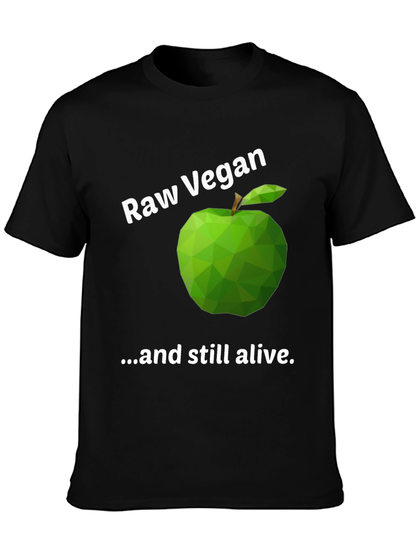Raw Vegan T-Shirt - Funny Veganism Apparel - 3