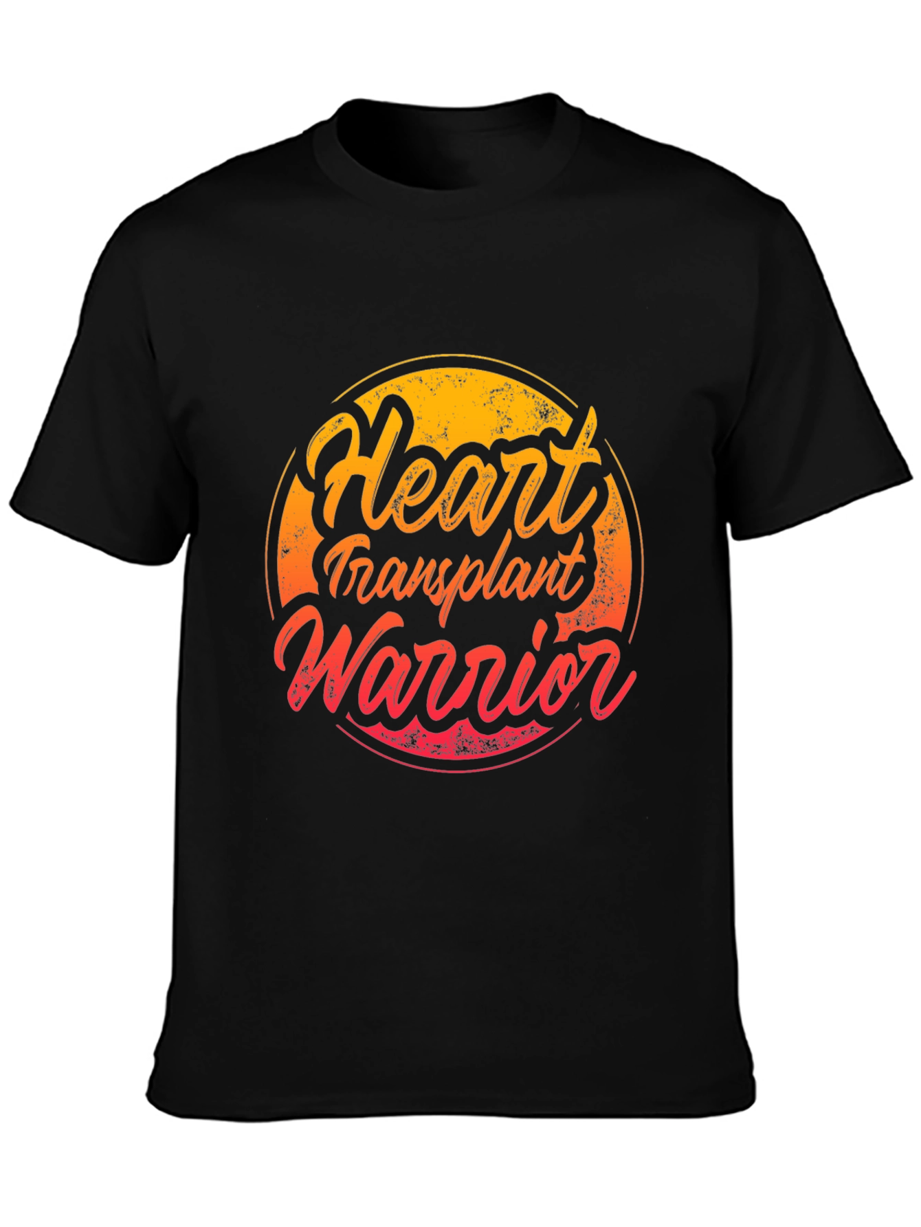 Black Heart Transplant Warrior Graphic Tee view 3