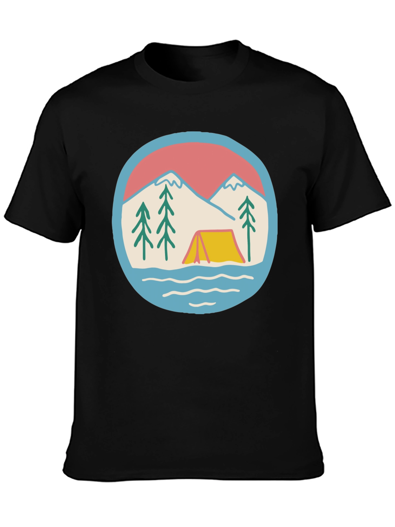 Camping Graphic Tee - Nature Adventure T-Shirt - 3