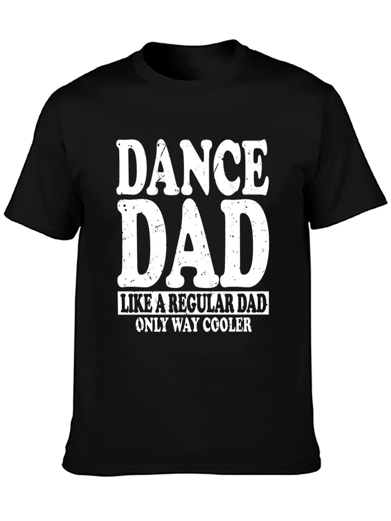 Black Dance Dad T-Shirt - Cool Dad Style view 3