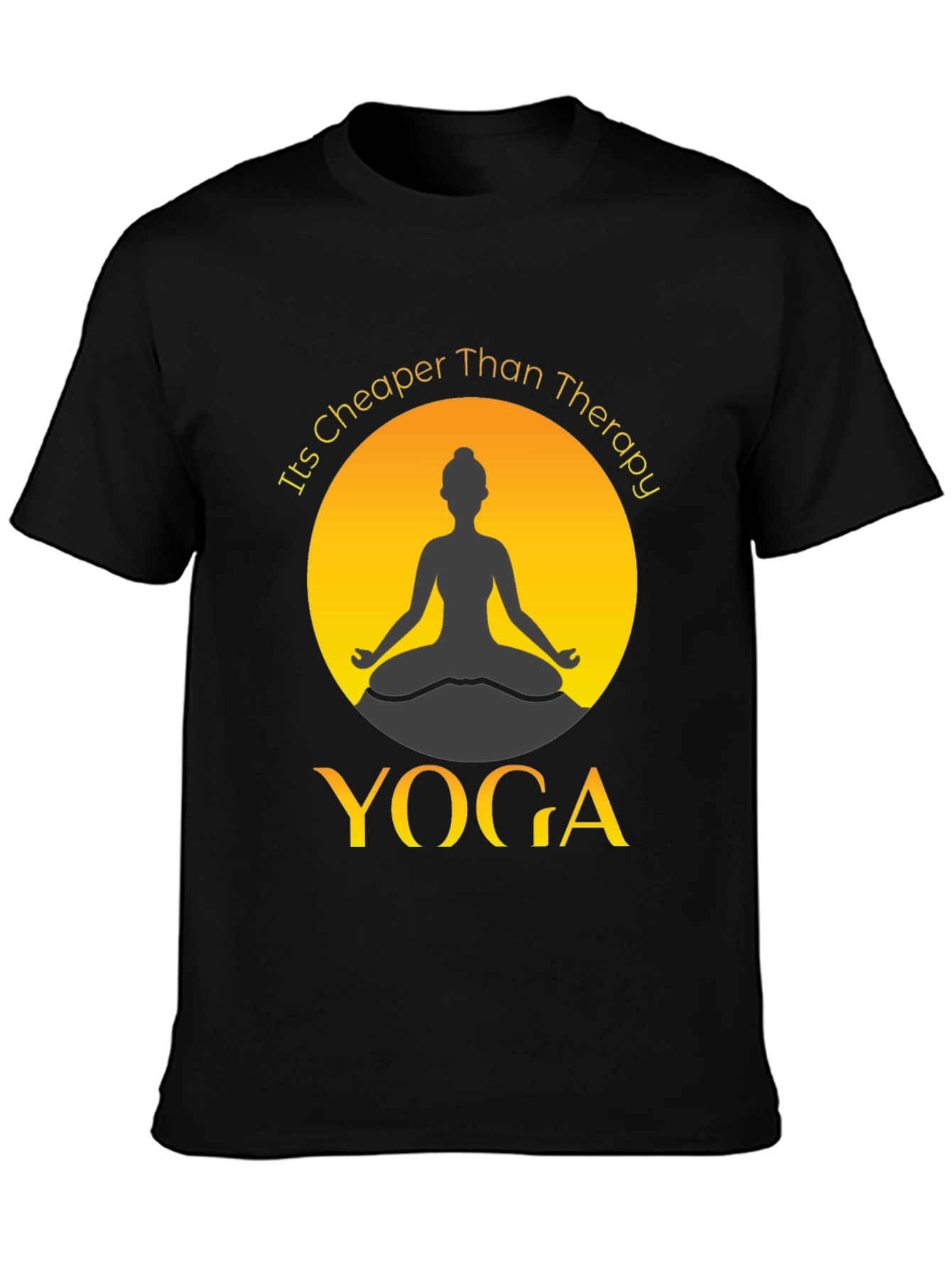 Yoga Cheaper Than Therapy T-Shirt - Relax & Save - 3