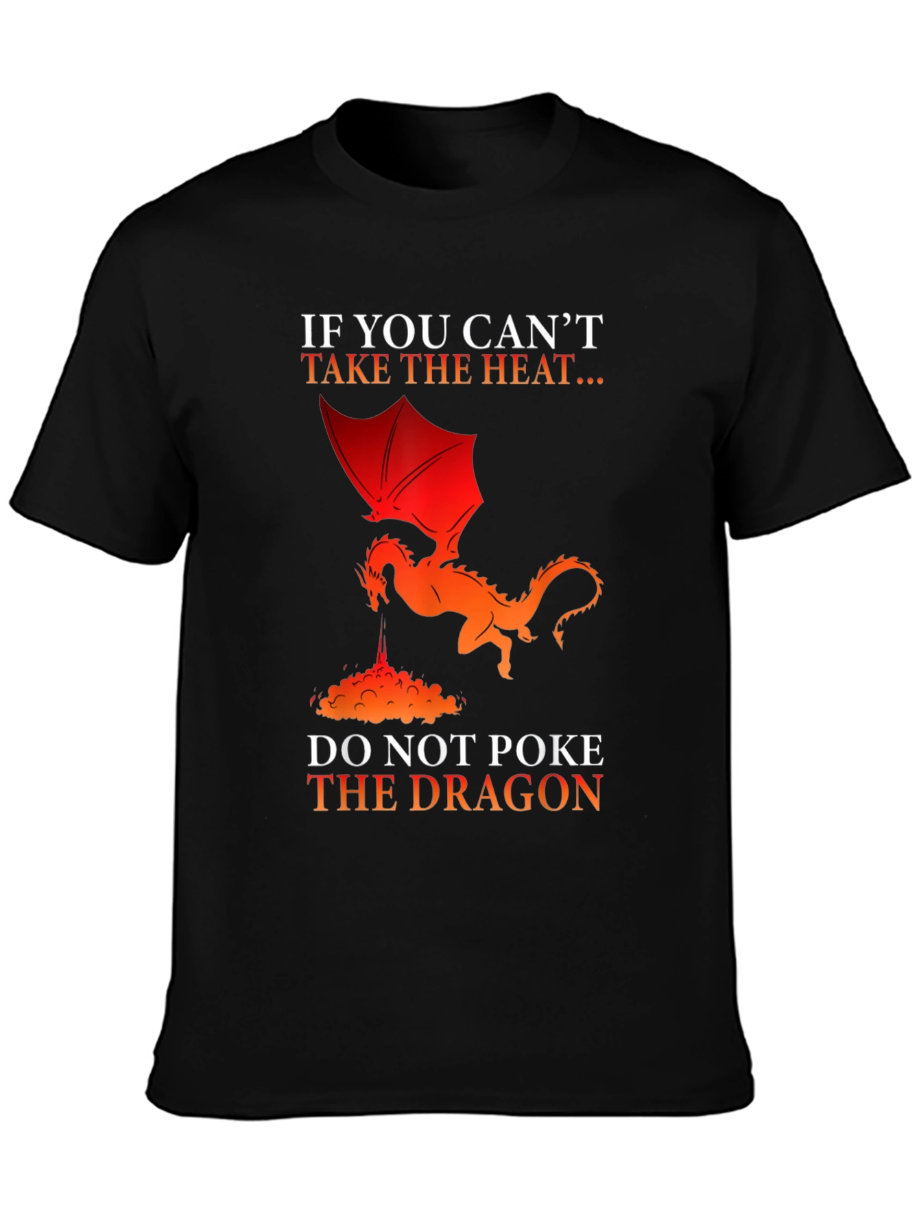 Black Dragon Heat T-Shirt view 3
