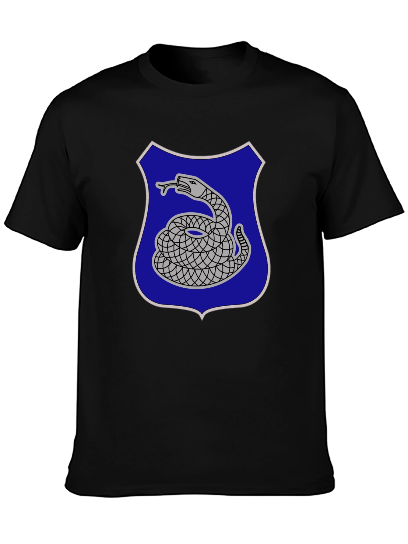 Black Snake Emblem T-Shirt - Classic Design view 3