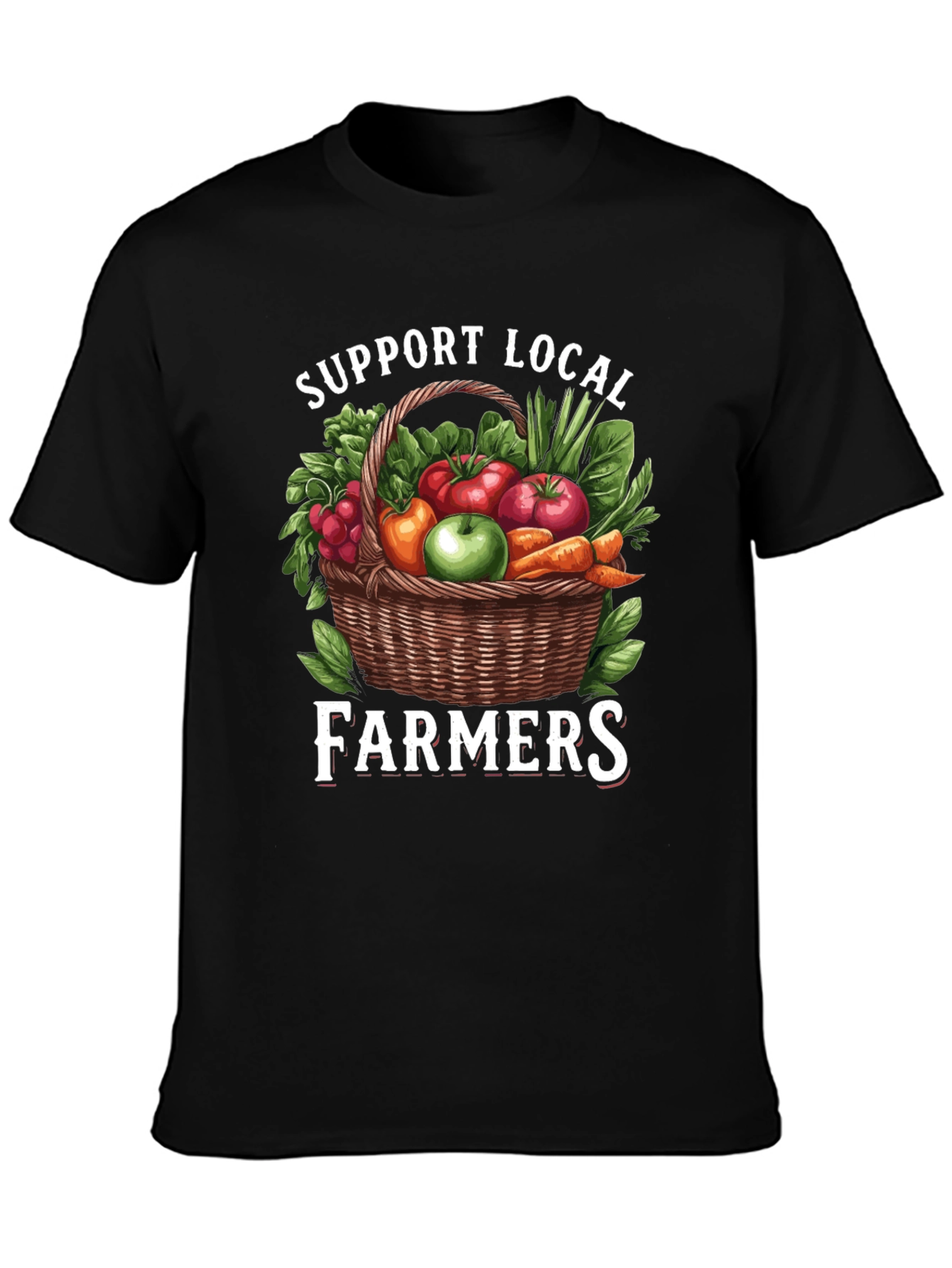 Support Local Farmers Graphic T-Shirt - 3