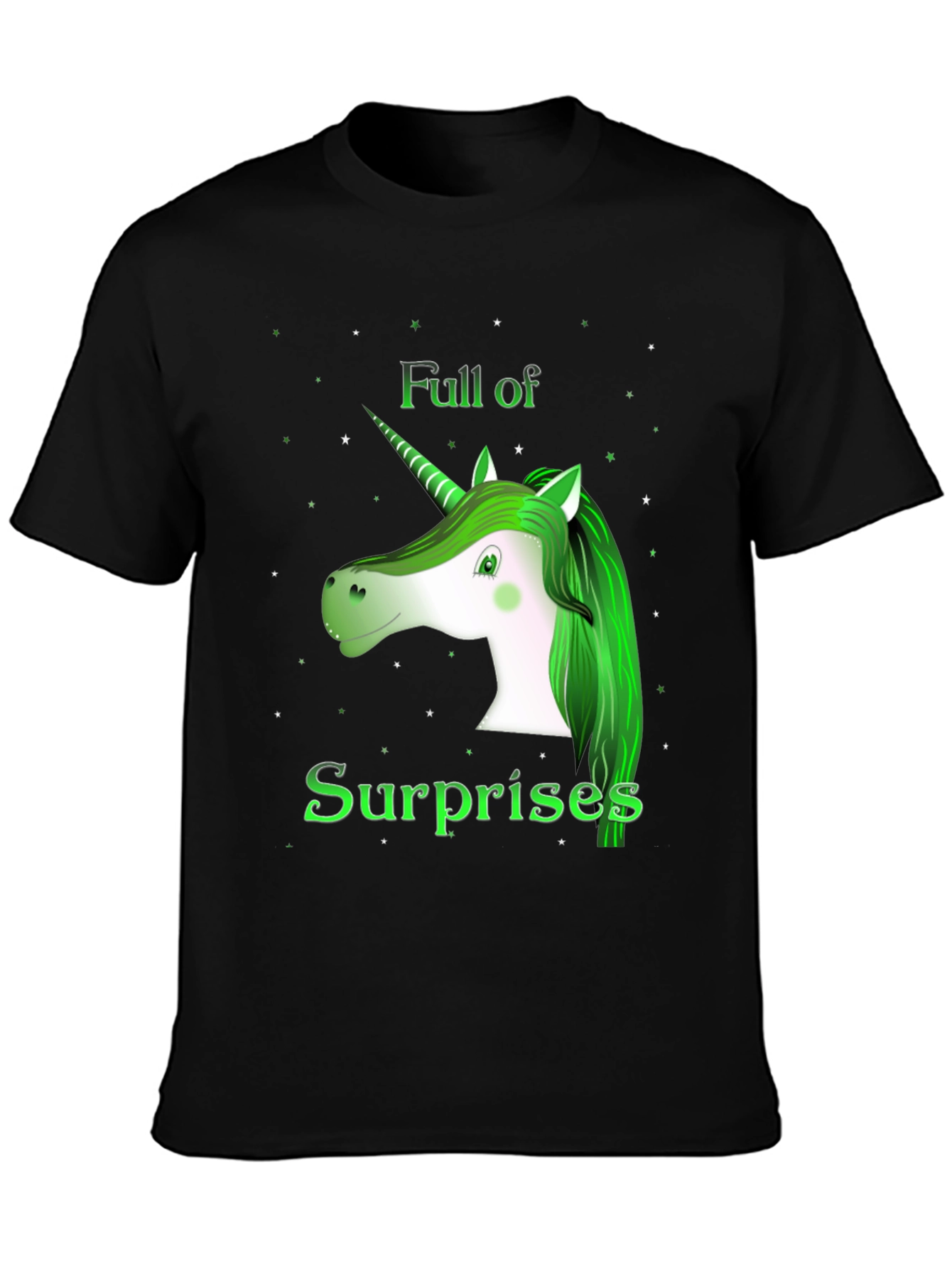 Black Unicorn "Full of Surprises" Graphic Tee view 3
