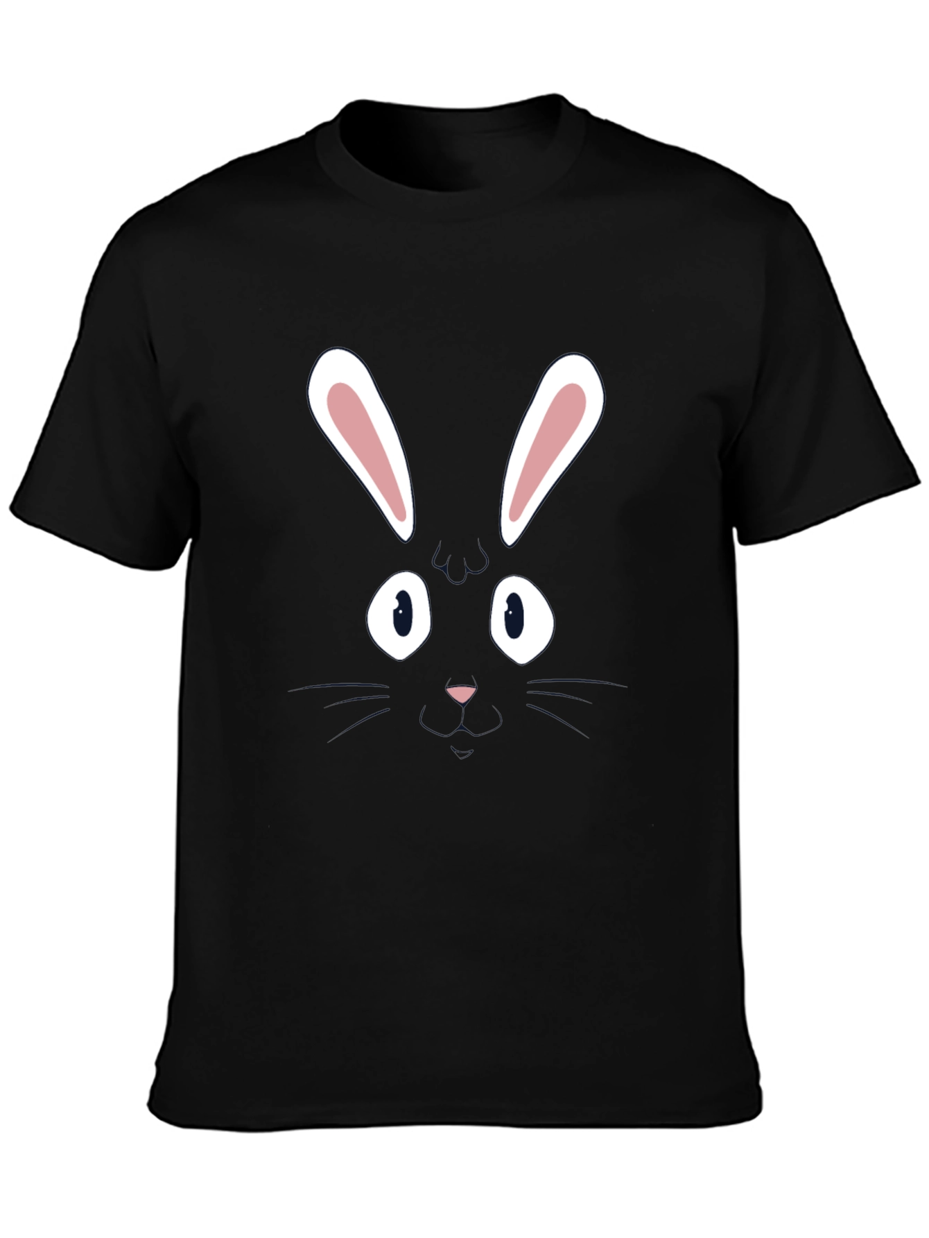 Funny Bunny Face Graphic Tee - Easter T-Shirt - 3