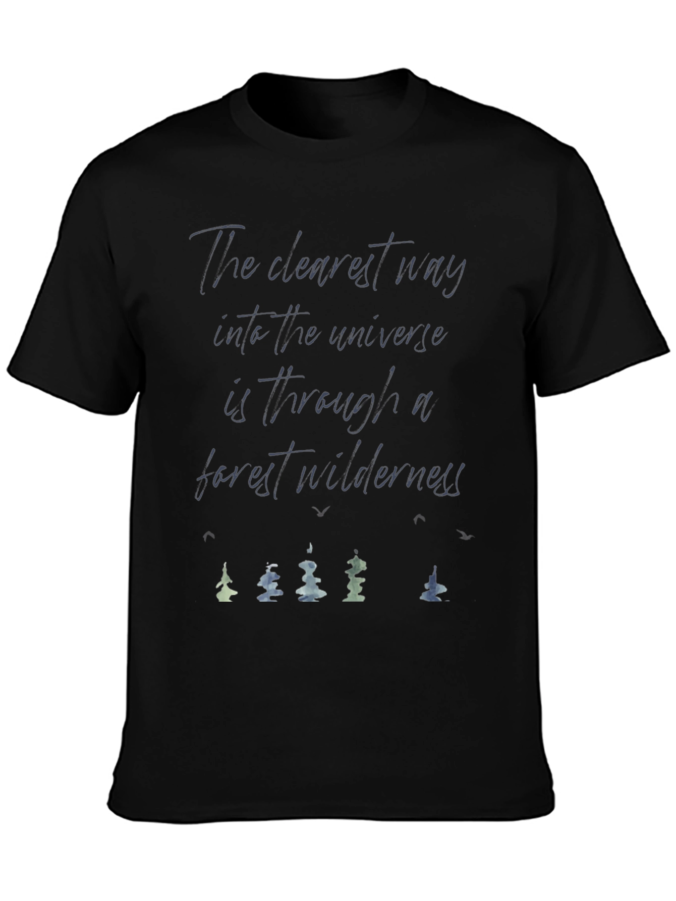 Black Forest Wilderness Graphic Tee view 3