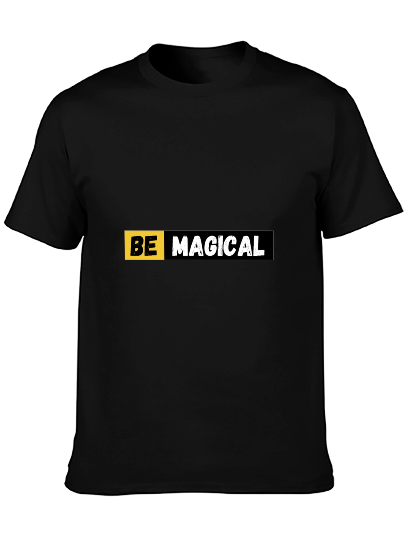 Black Be Magical Black T-Shirt view 3