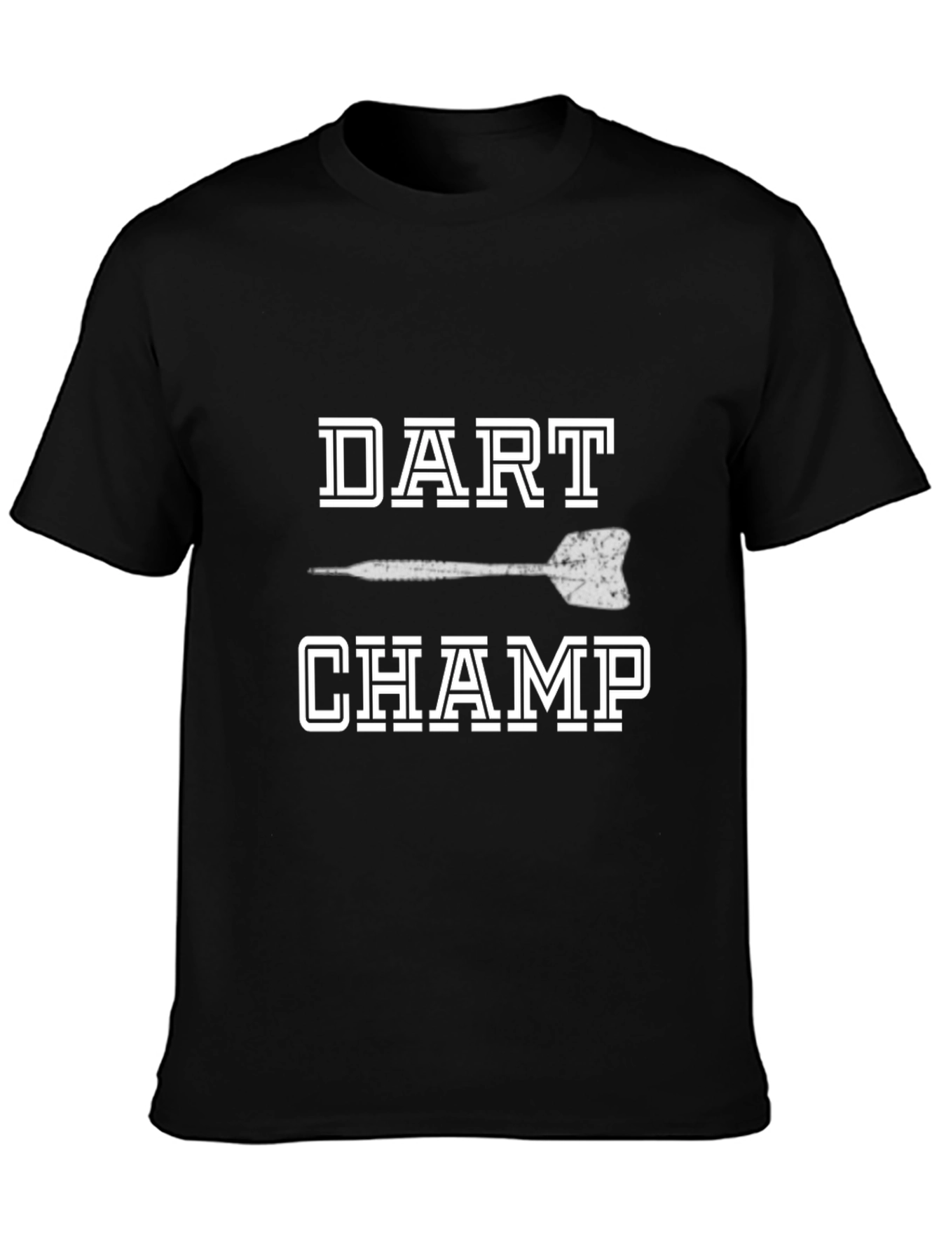 Black Dart Champ Black T-Shirt view 3