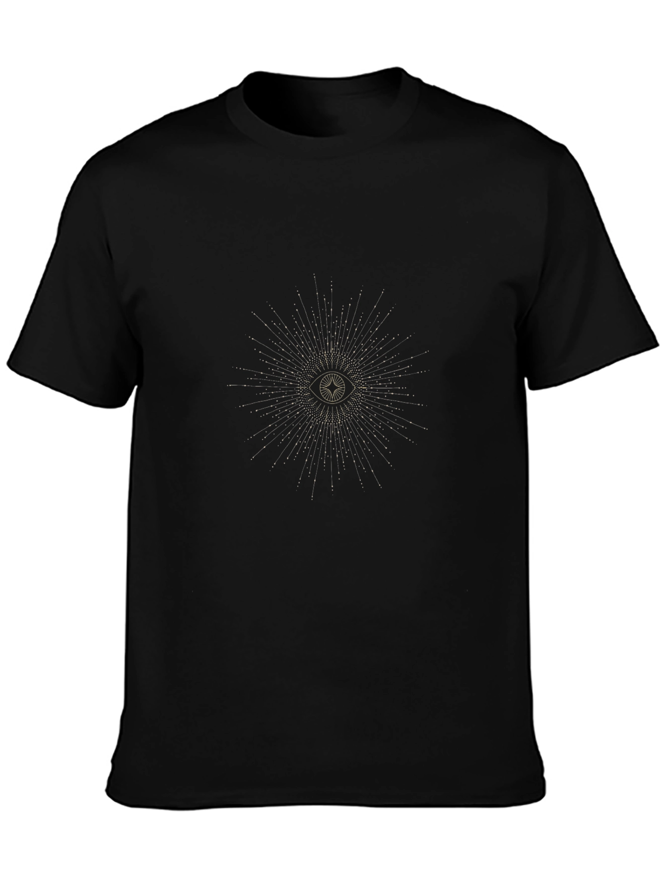 Black Eye Graphic Black T-Shirt - Modern & Stylish view 3