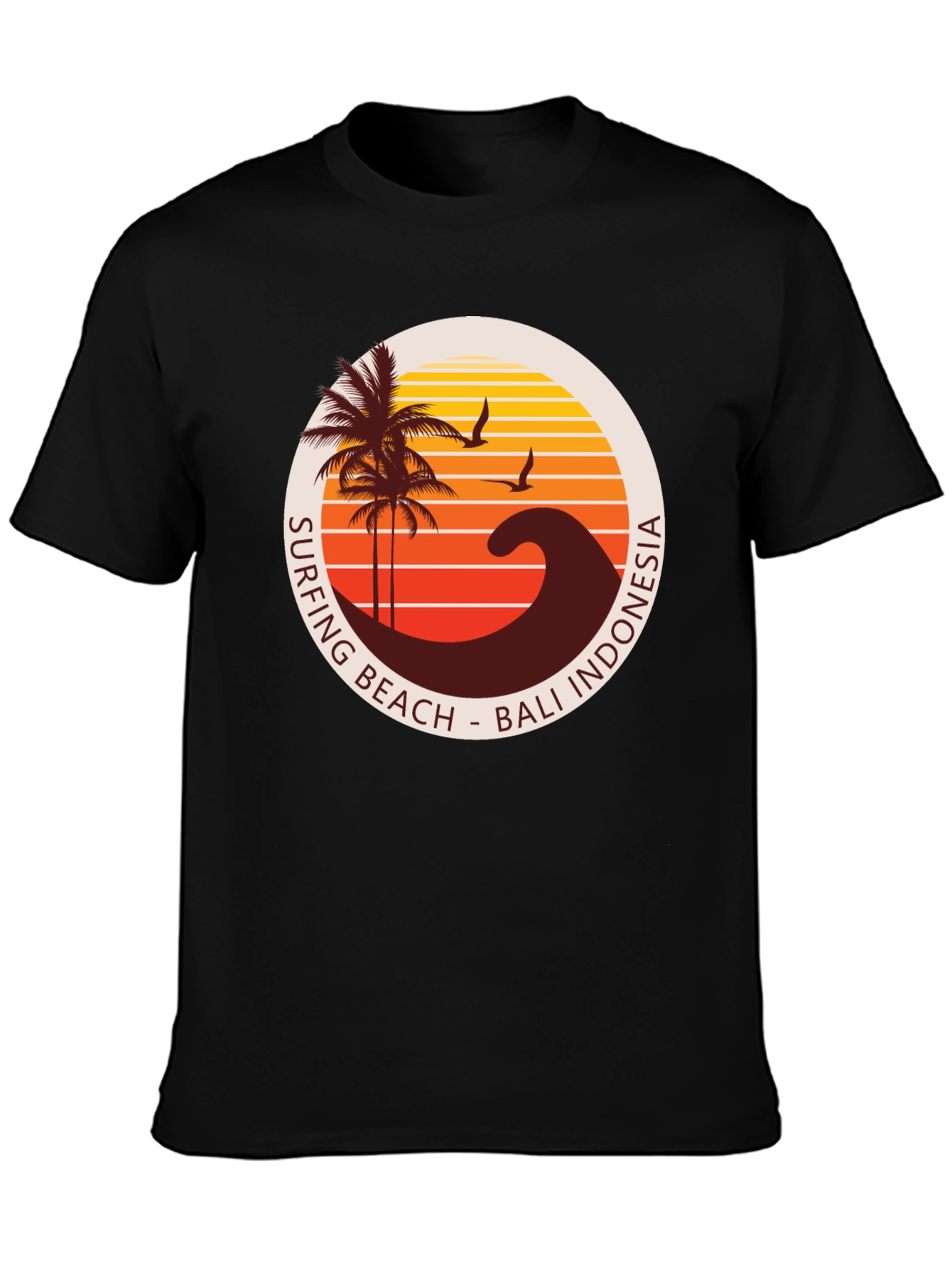 Bali Surfing Beach T-Shirt - 3
