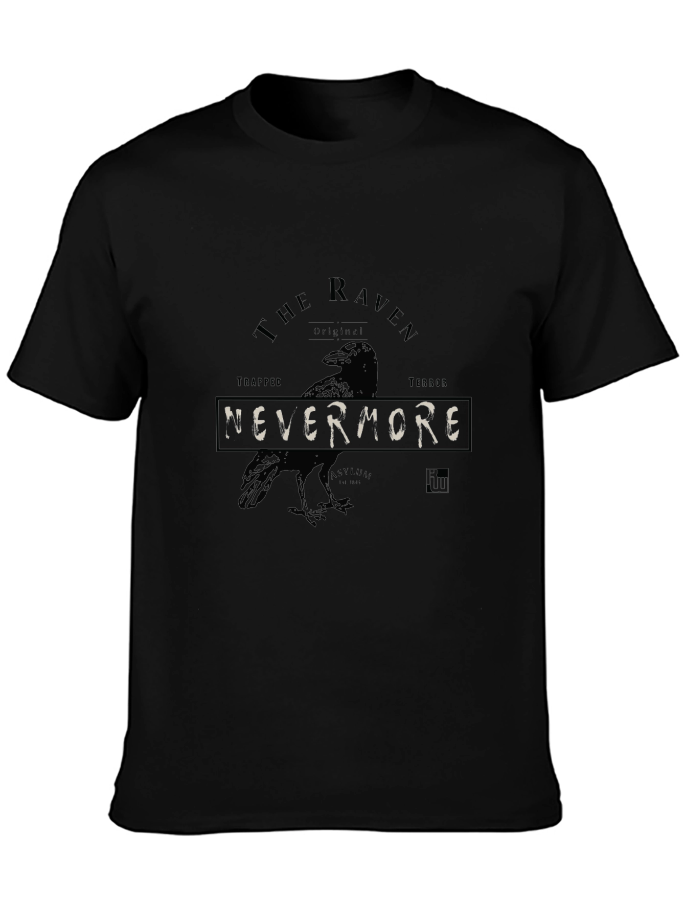 The Raven Nevermore Graphic T-Shirt - 3