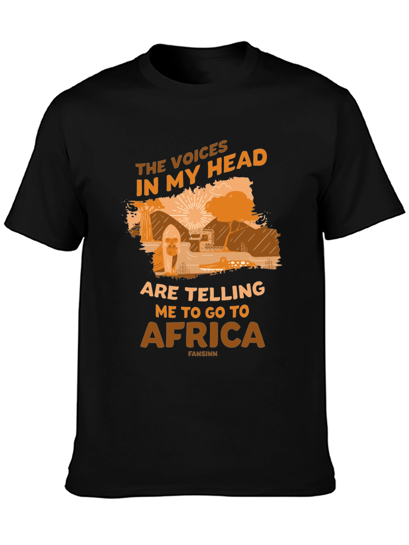 Africa Calling Graphic T-Shirt - 3