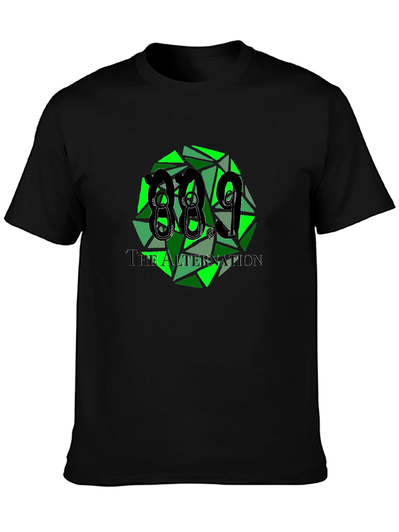 Black The Alternation Graphic T-Shirt - Black view 3