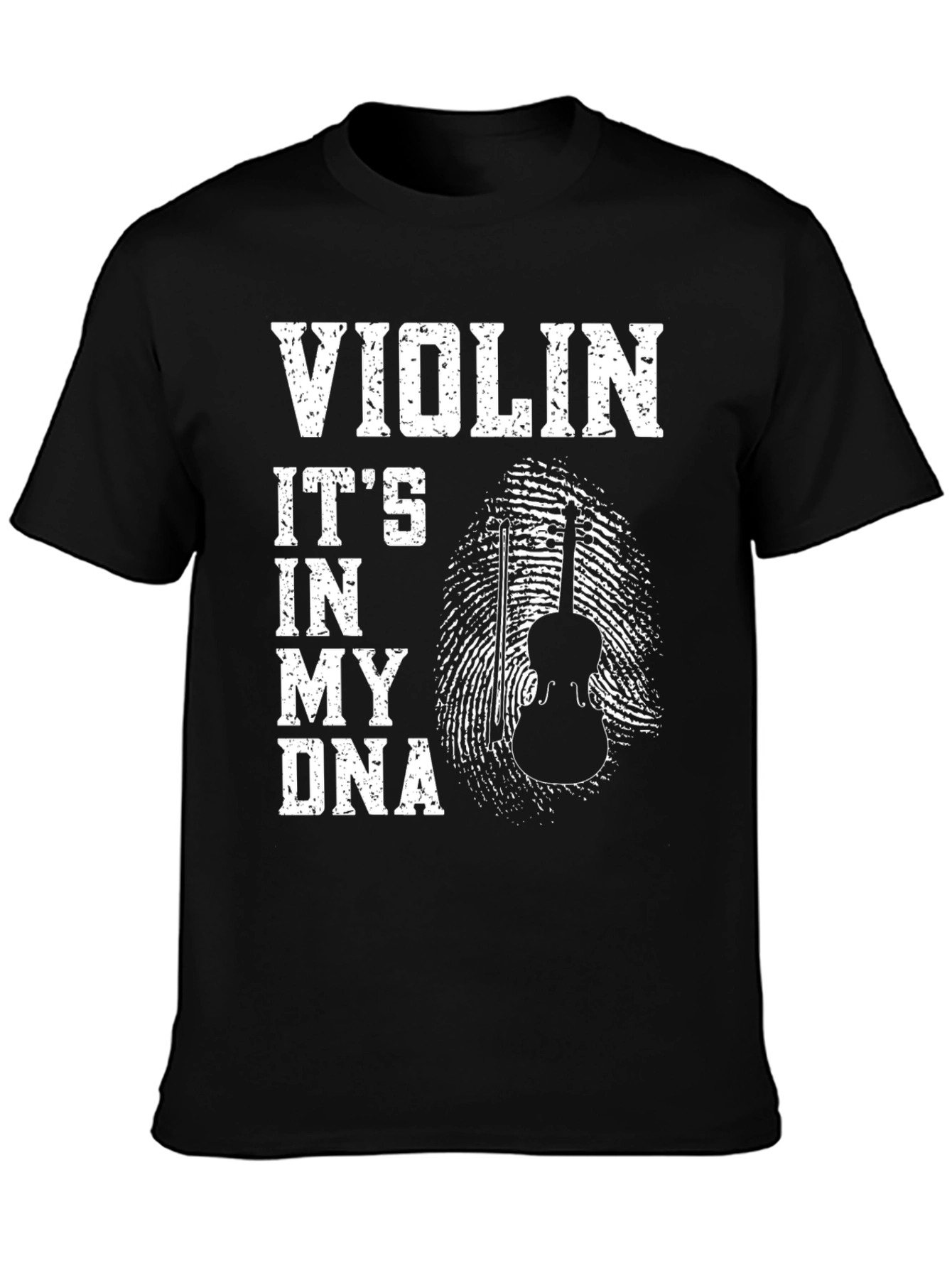 Black Violin DNA T-Shirt Musician Tee view 3