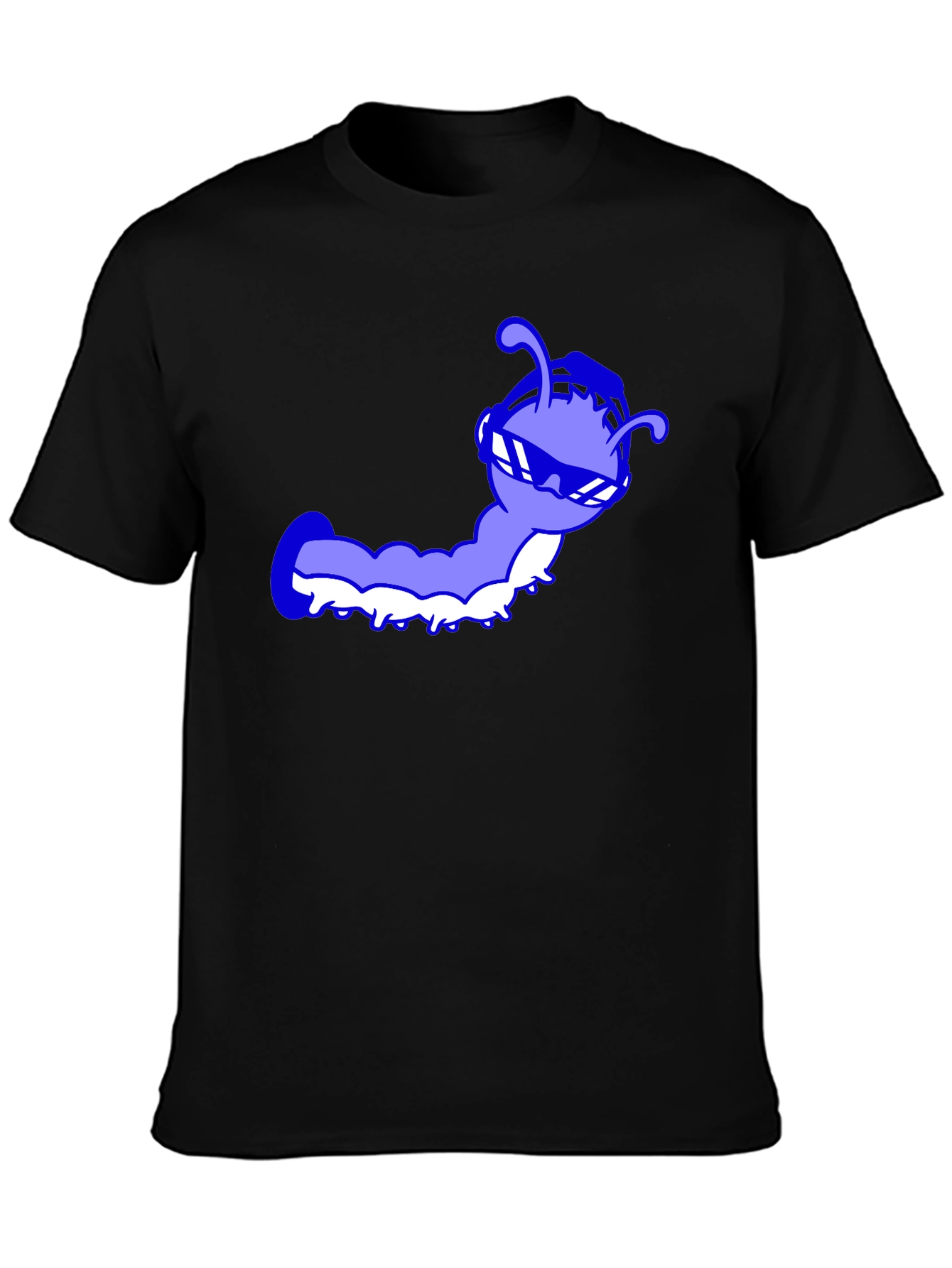 Black Cool Caterpillar Tee view 3