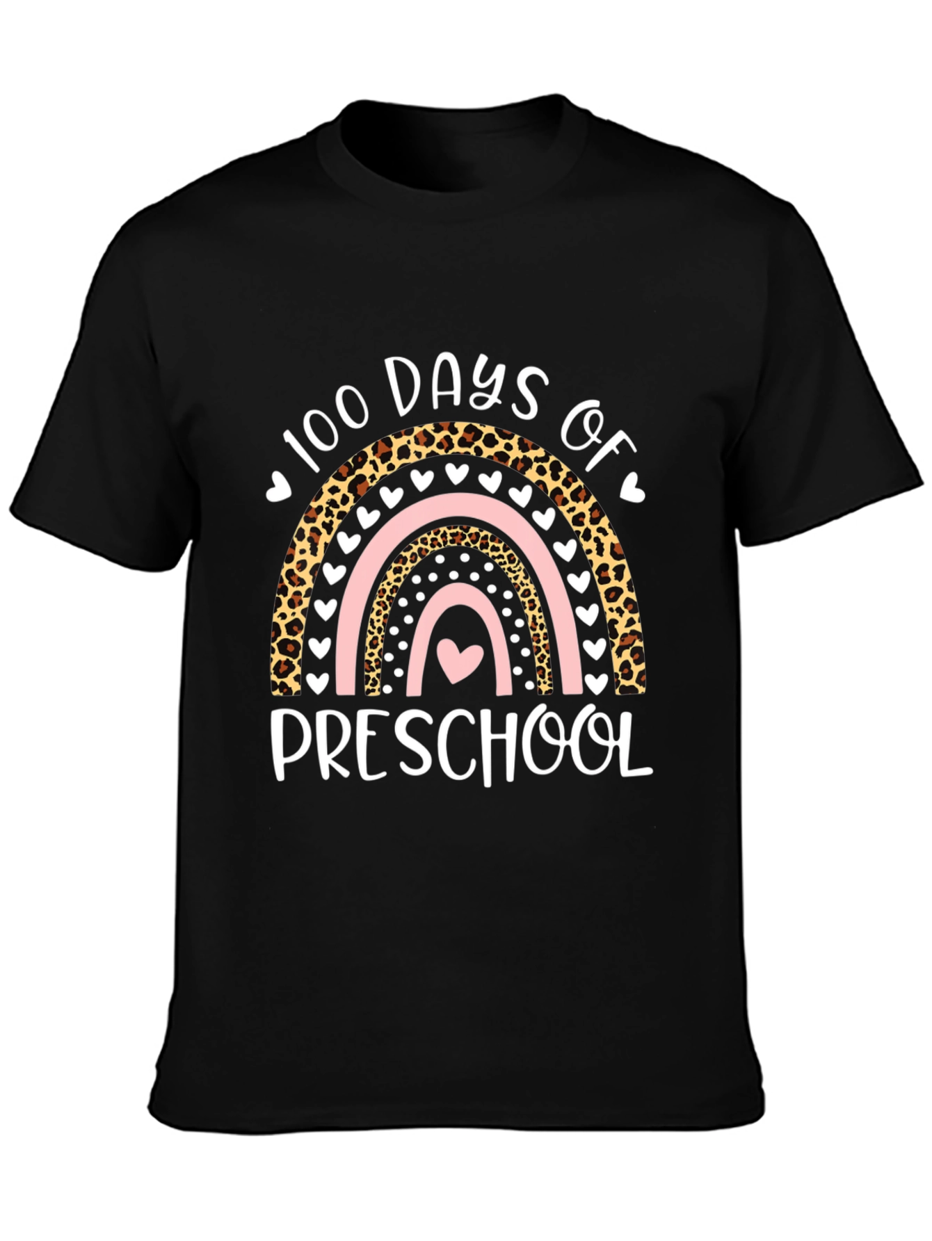 100 Days of Preschool Rainbow T-Shirt - 3