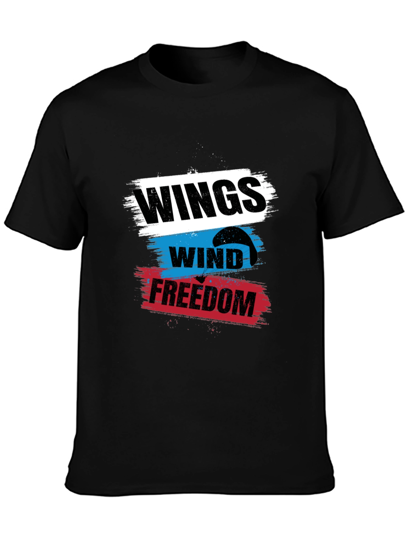 Wings Wind Freedom Tee - Stylish Graphic T-Shirt - 3