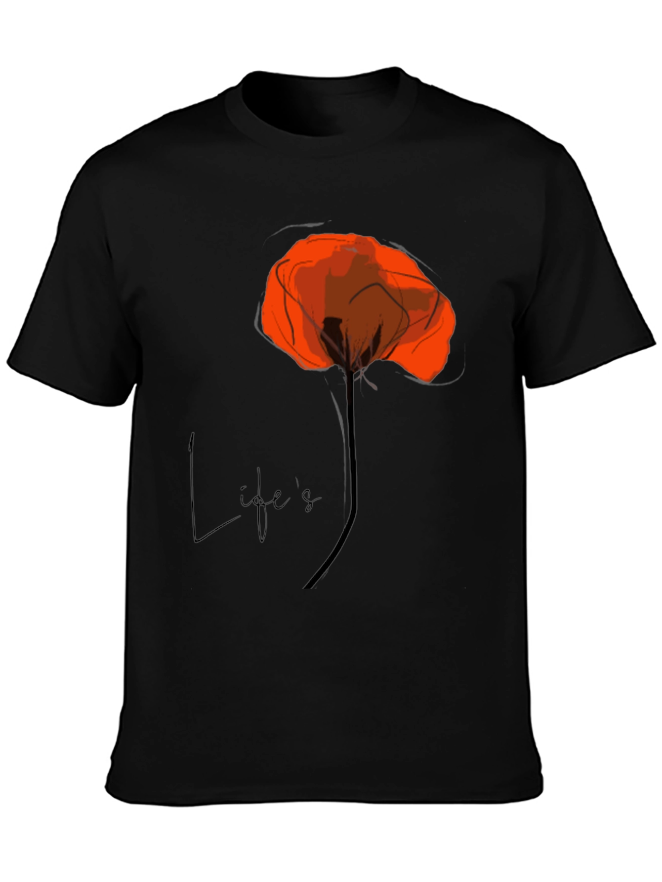 Poppy Life T-Shirt - Soft Cotton Comfort - 3