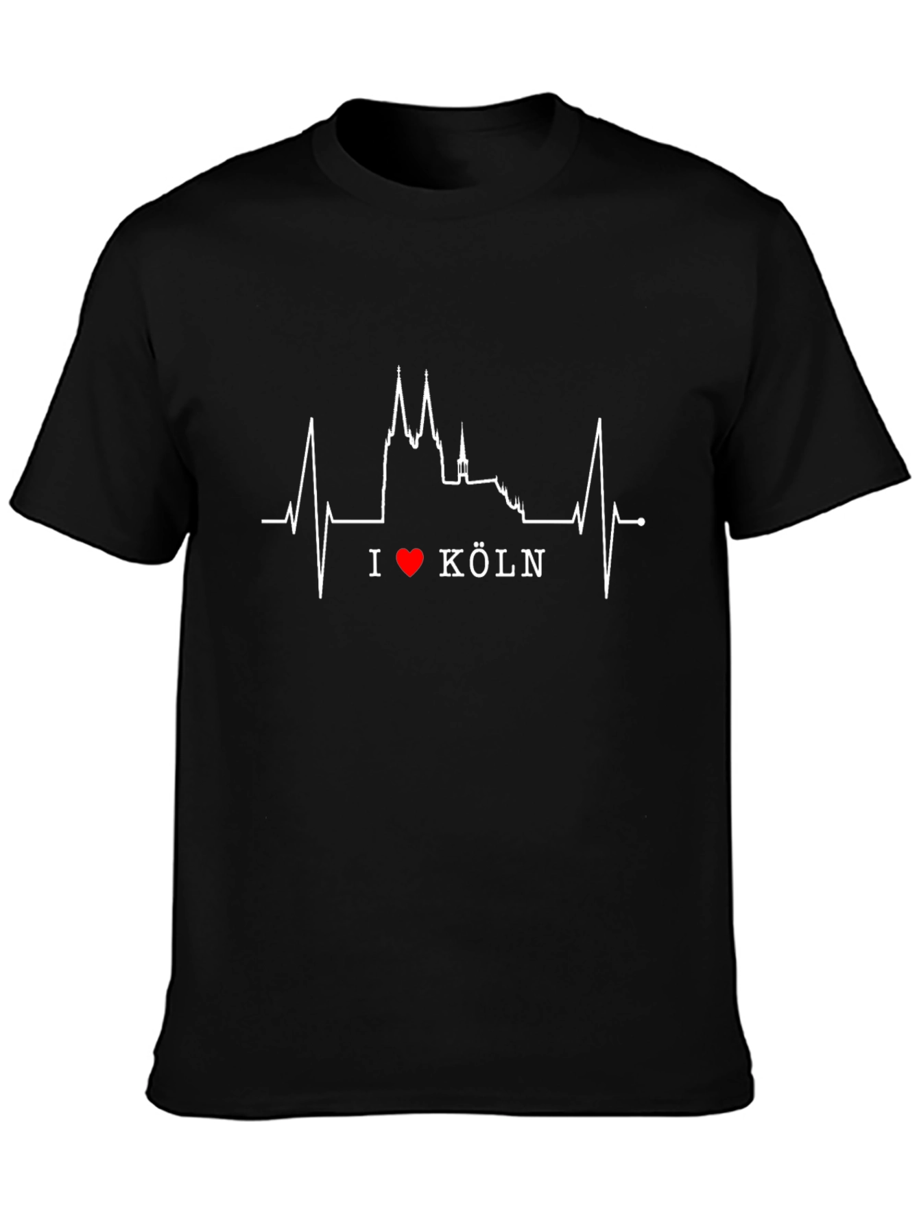 Black I Love Köln Black T-Shirt view 3