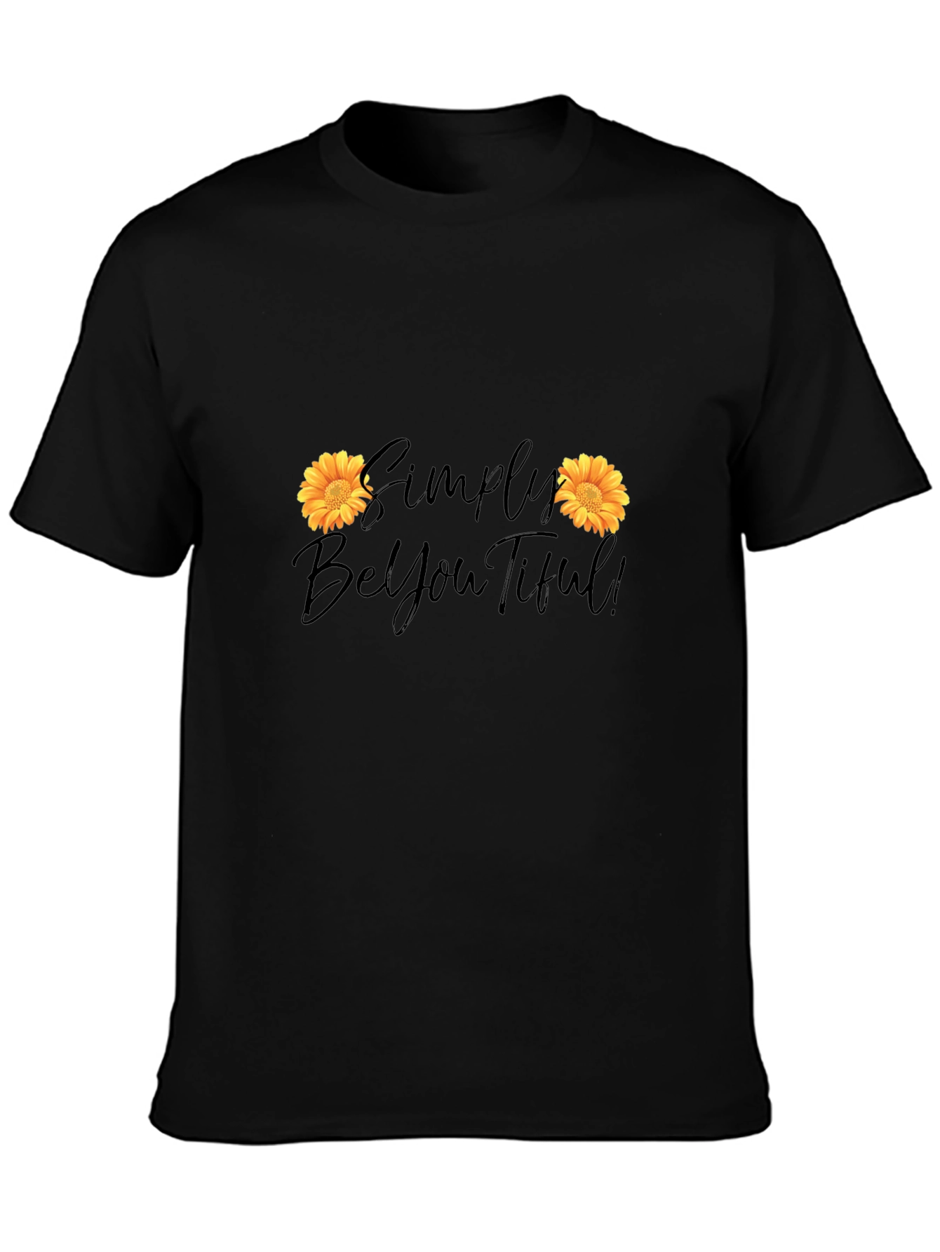 Black Simply BeYOUtiful Black T-Shirt view 3