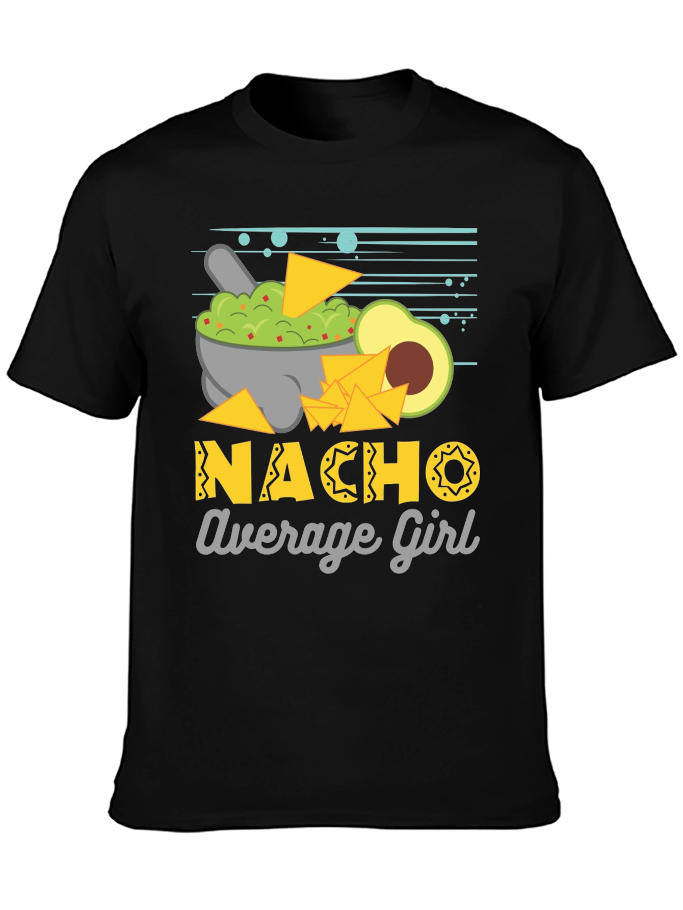 Nacho Average Girl Graphic T-Shirt - 3