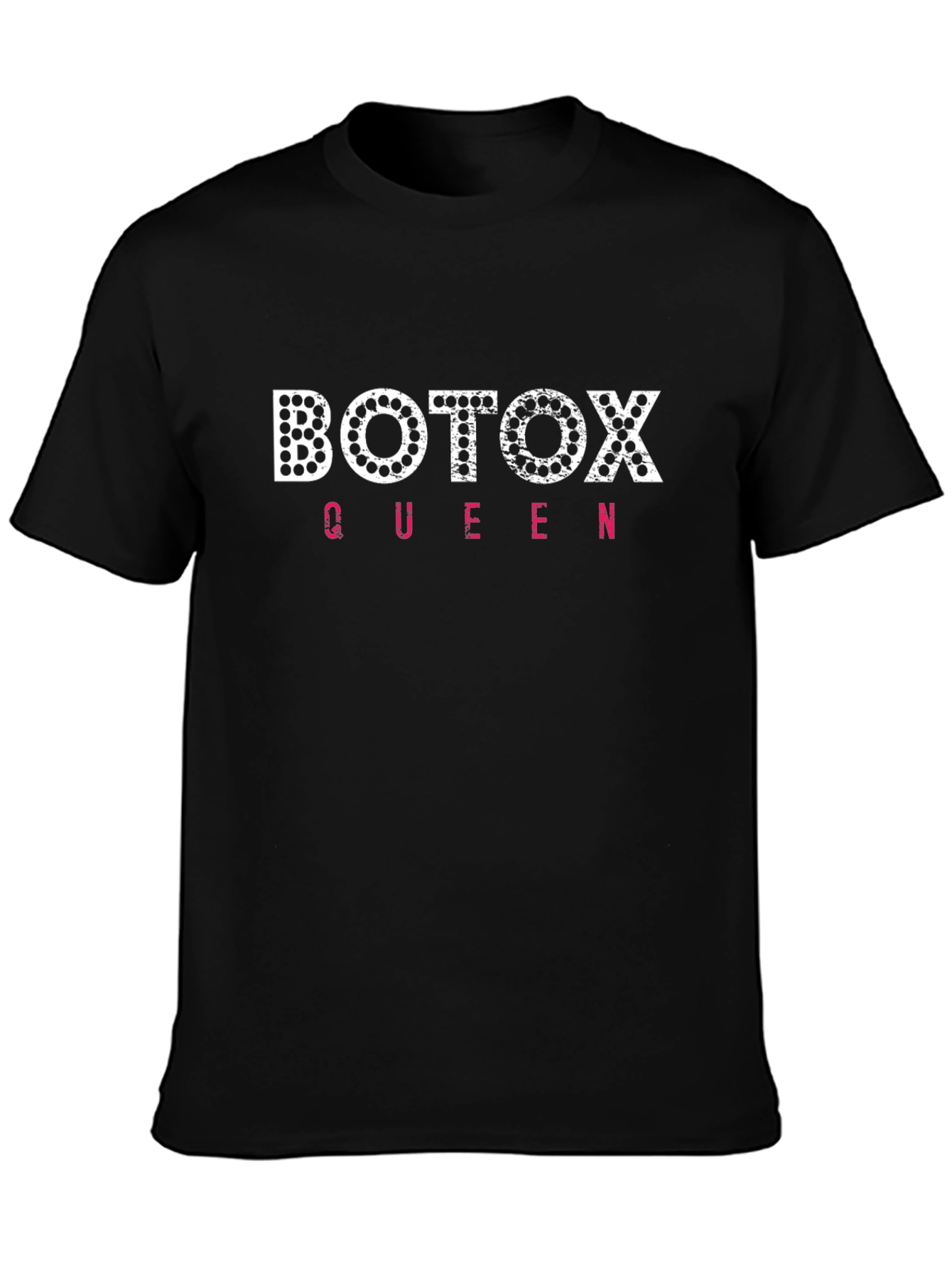 Black Botox Queen Black T-Shirt view 3