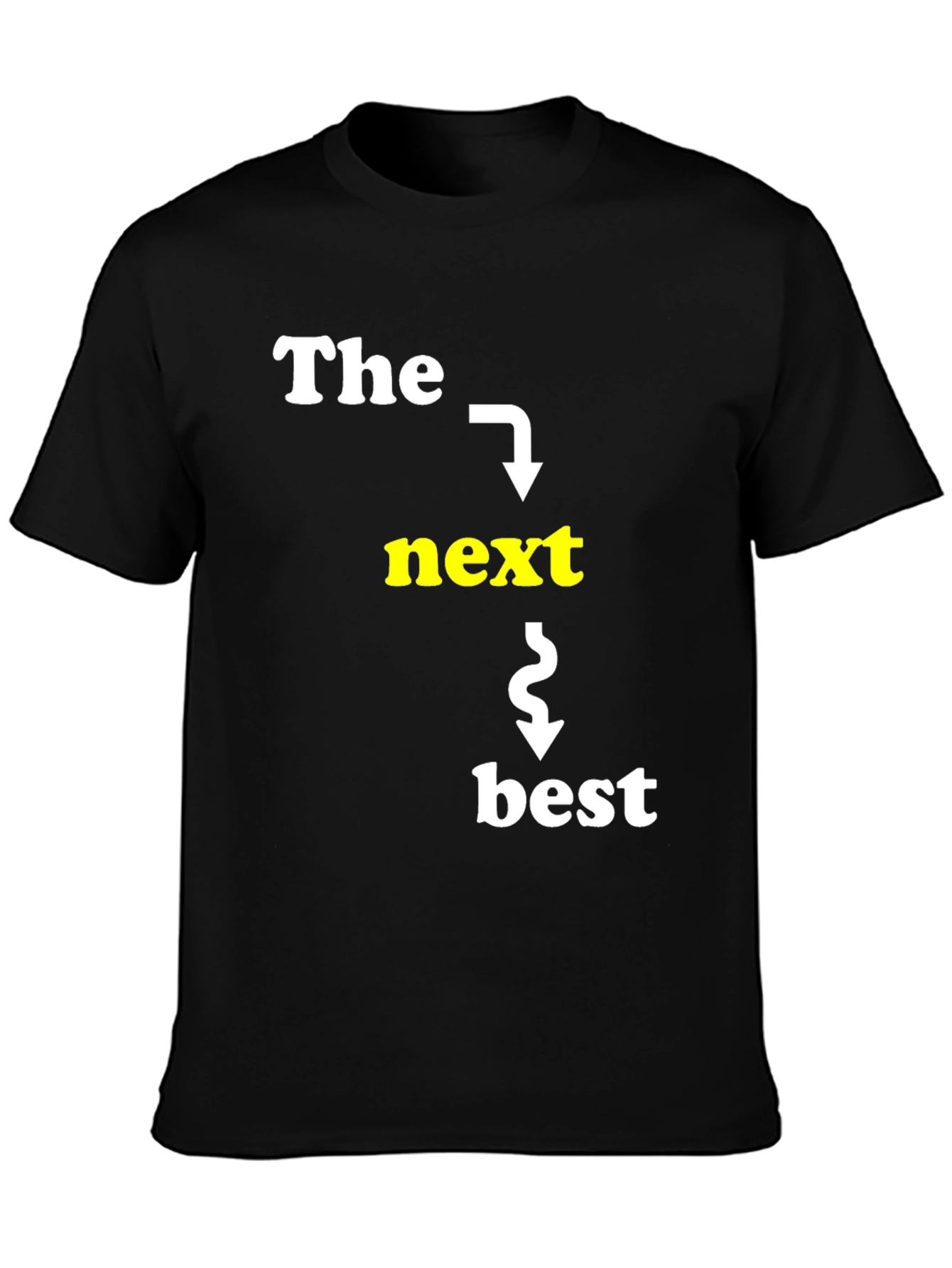 Black The Next Best Thing Graphic T-Shirt view 3