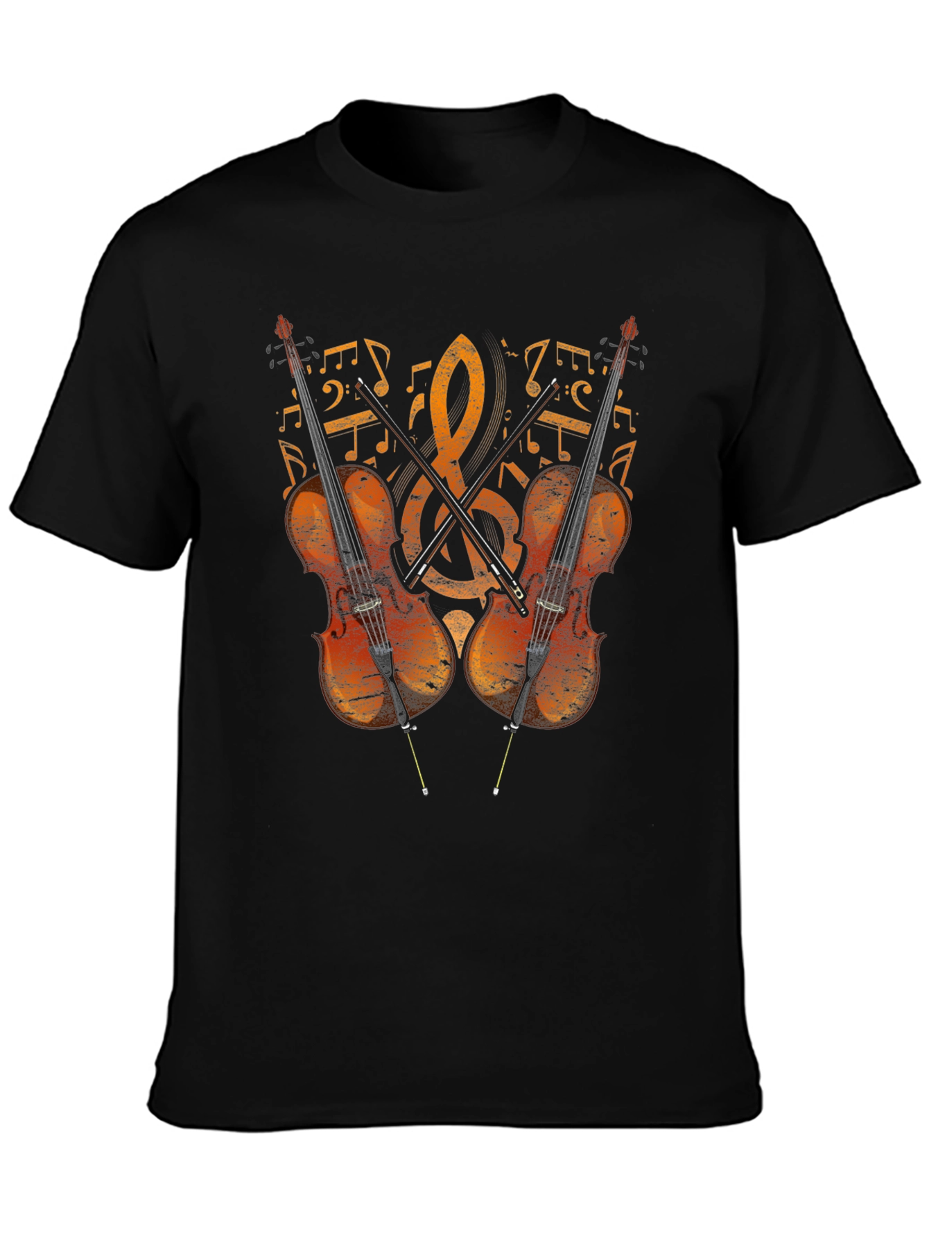 Black Violin Graphic Tee view 3