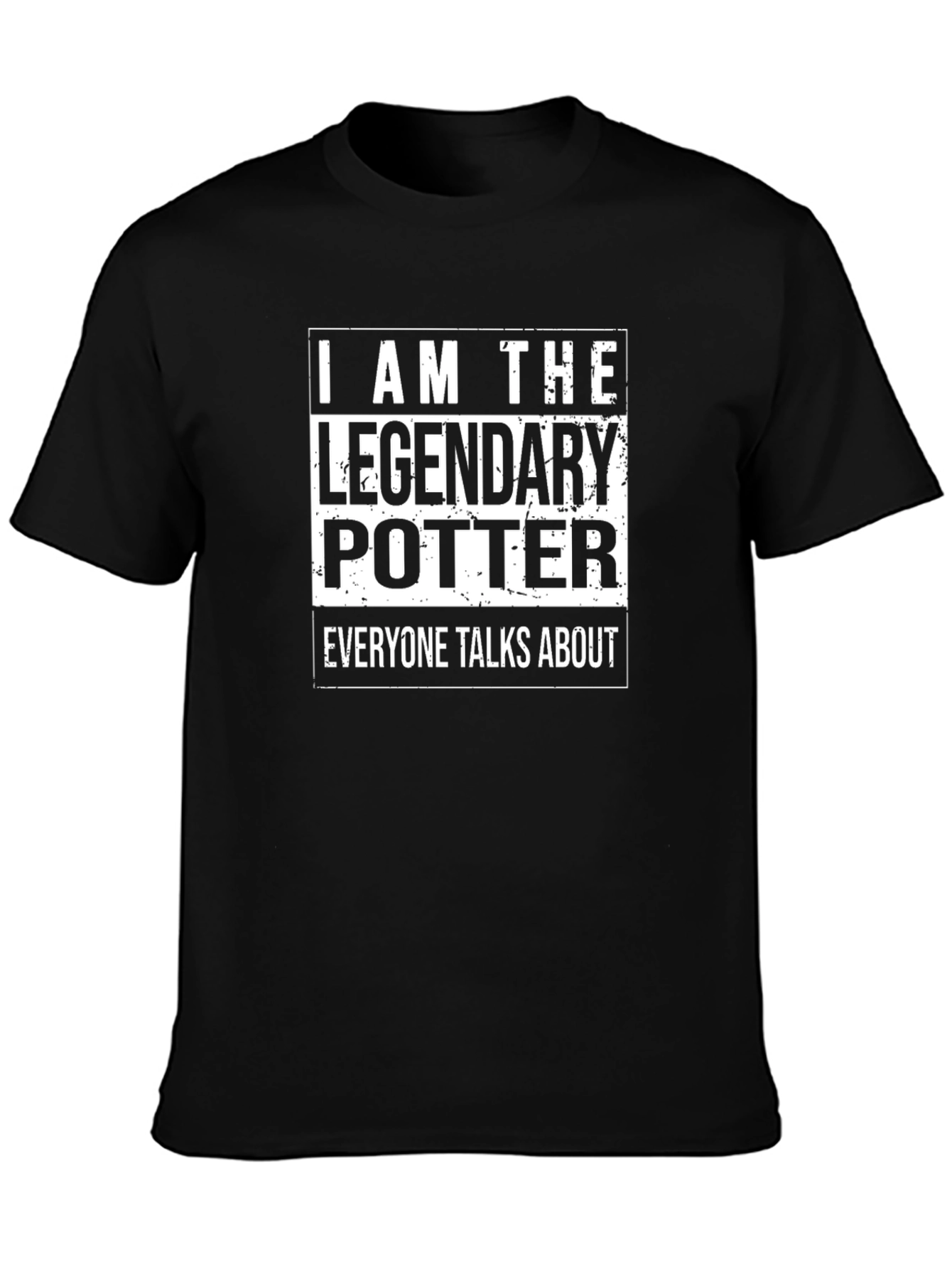 Black Legendary Potter T-Shirt view 3