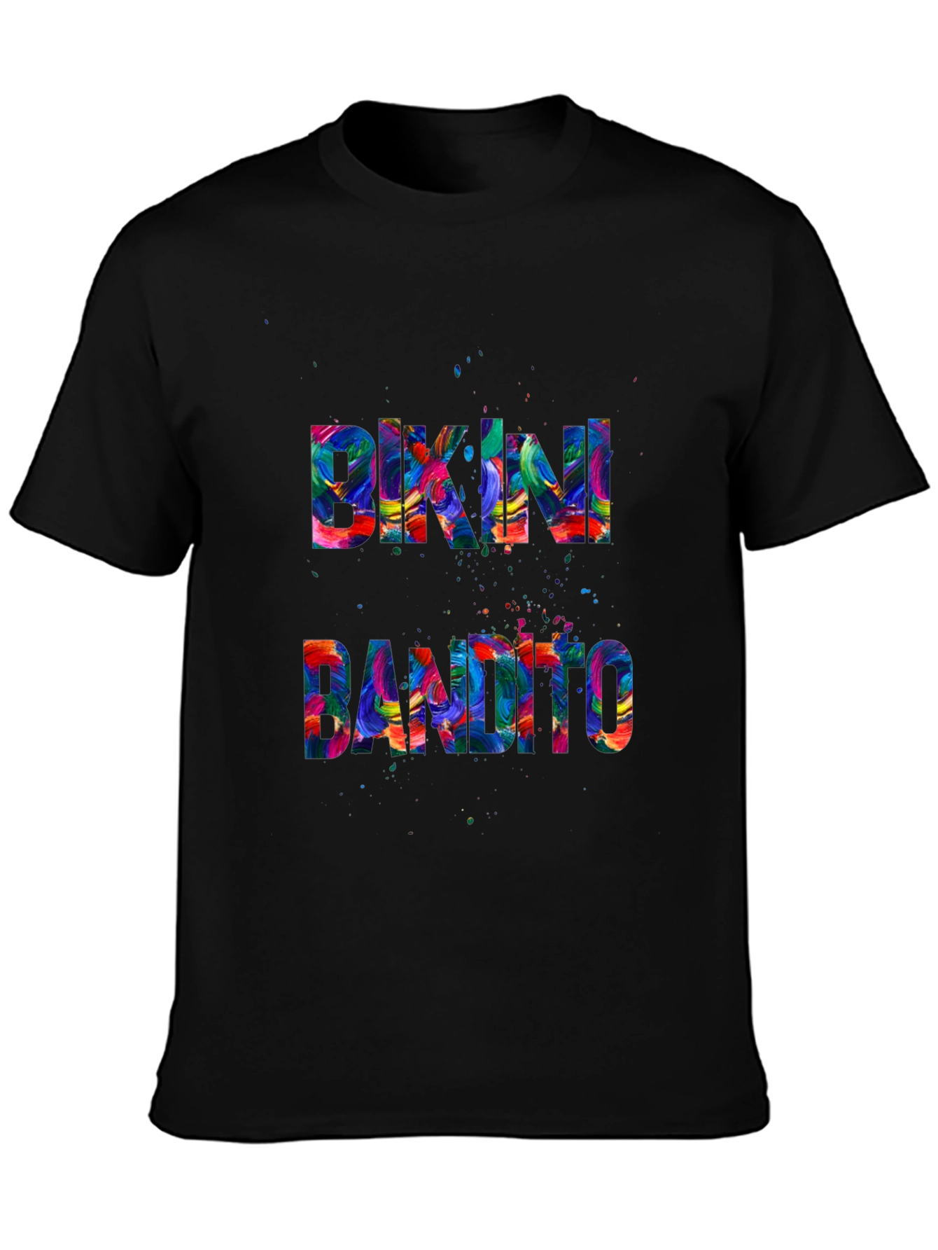 Black Bikini Bandito Graphic Tee view 3