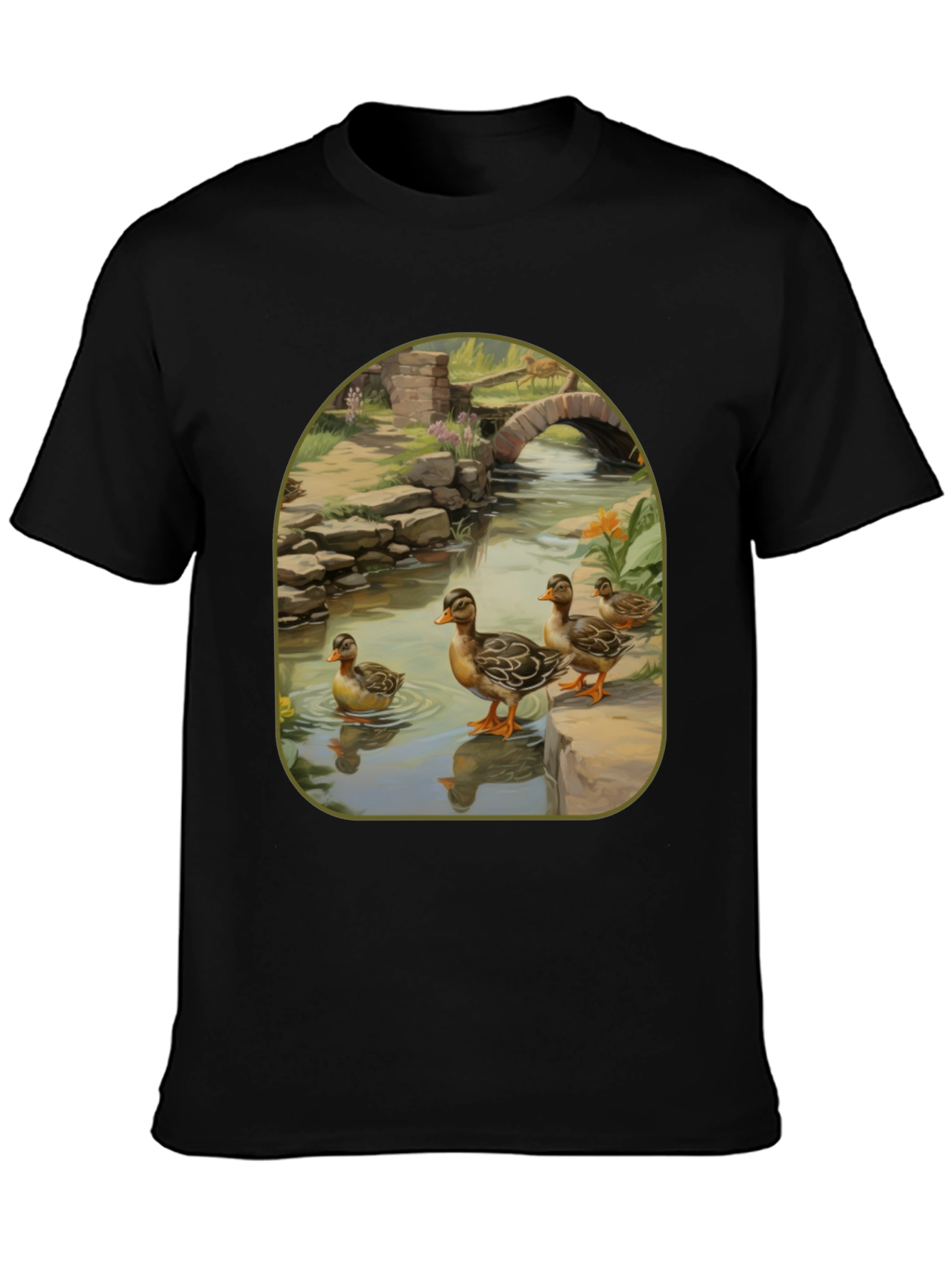 Black Duck Pond Graphic Tee view 3