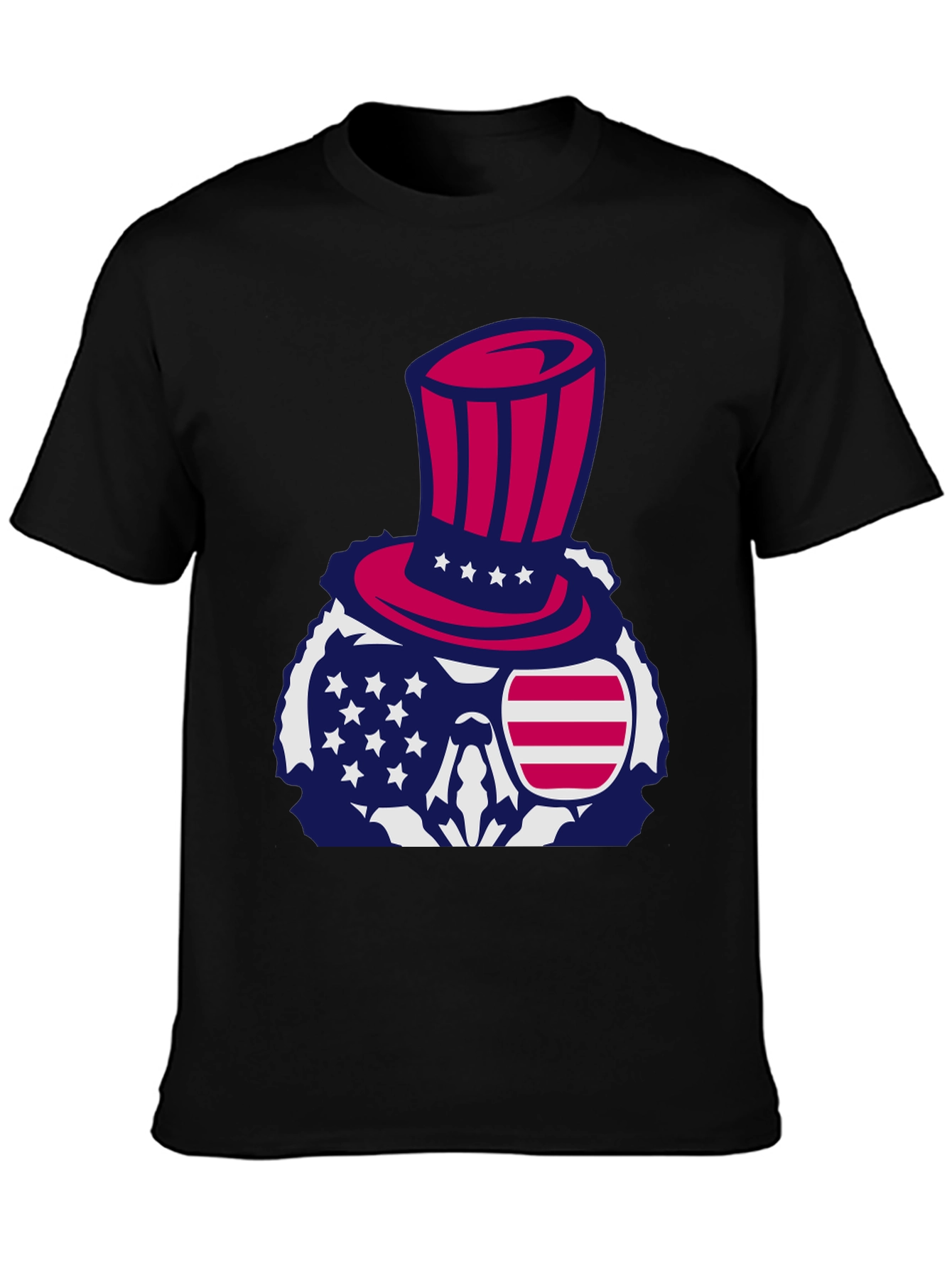Patriotic Skull T-Shirt - American Pride - 3
