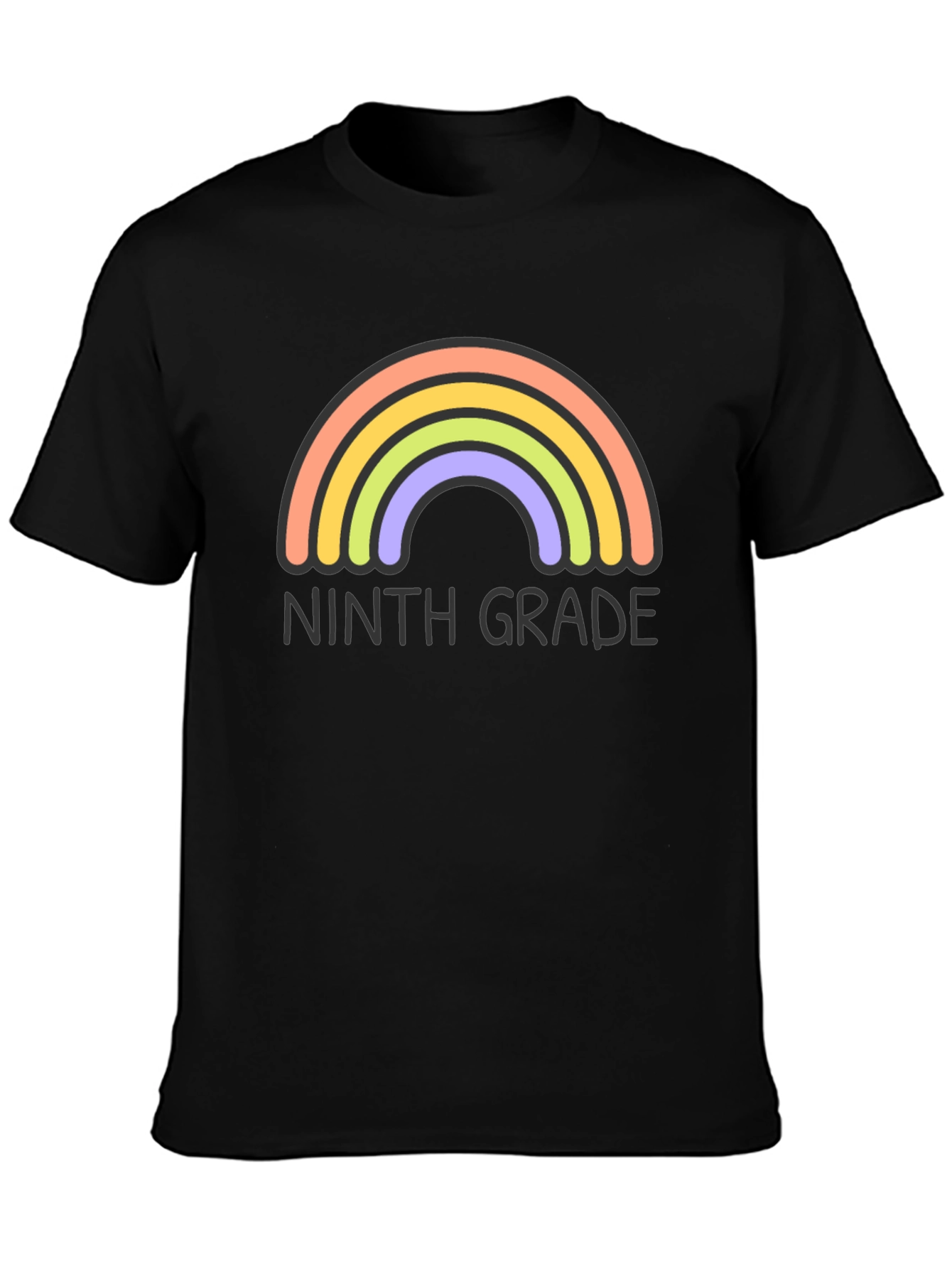 Ninth Grade Rainbow T-Shirt - Back to School Tee - 3