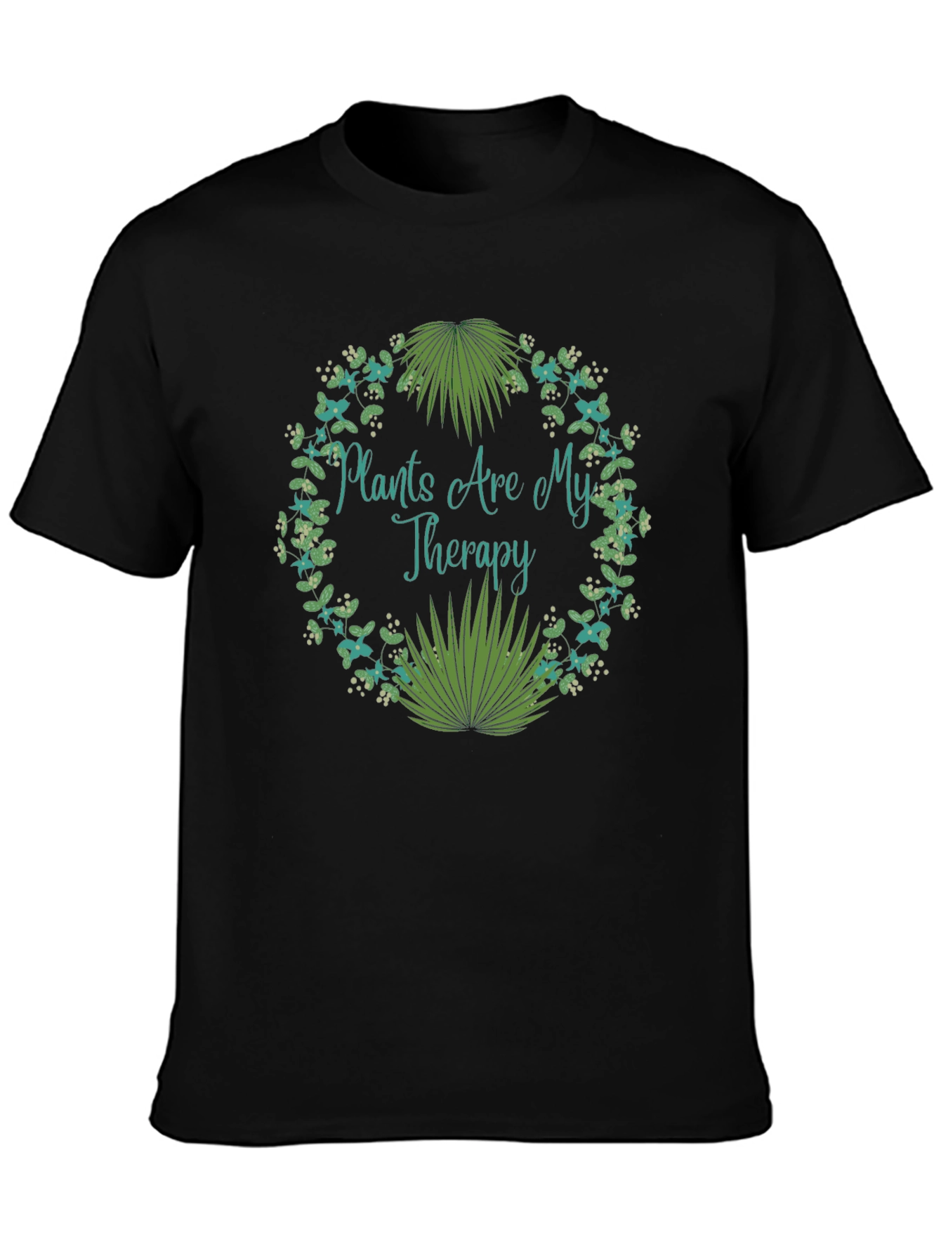 Plants Are My Therapy T-Shirt - Nature Lover Tee - 3