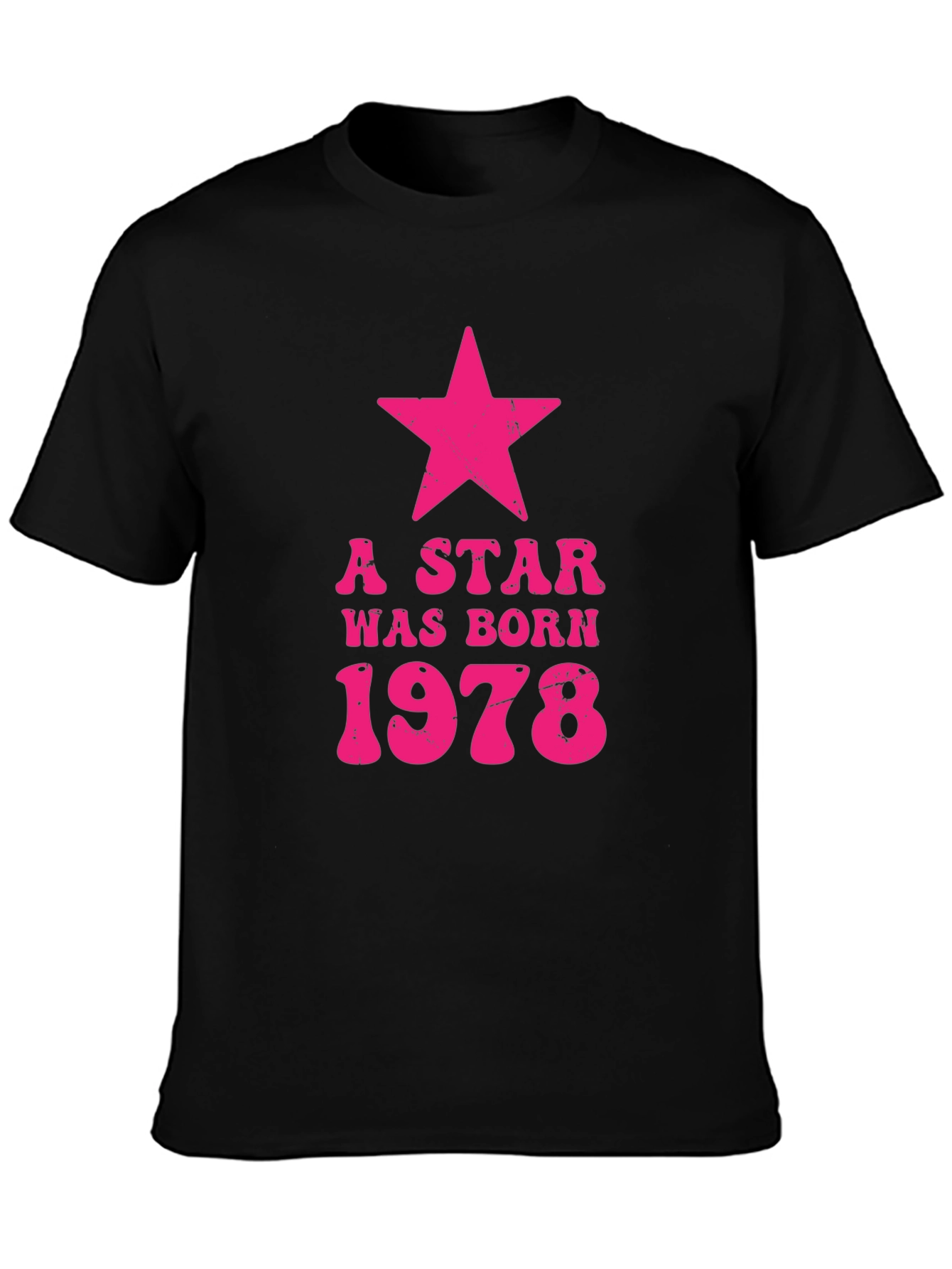 Black A Star Was Born 1978 Black T-Shirt view 3