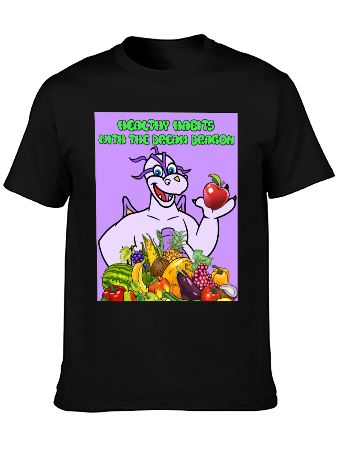 Healthy Habits Dragon T-Shirt - 3