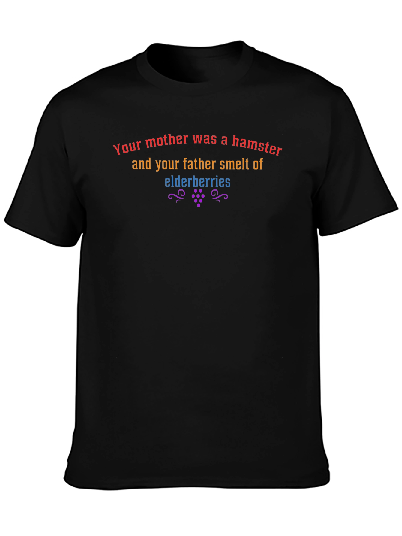 Black Your Mother Was a Hamster T-Shirt view 3