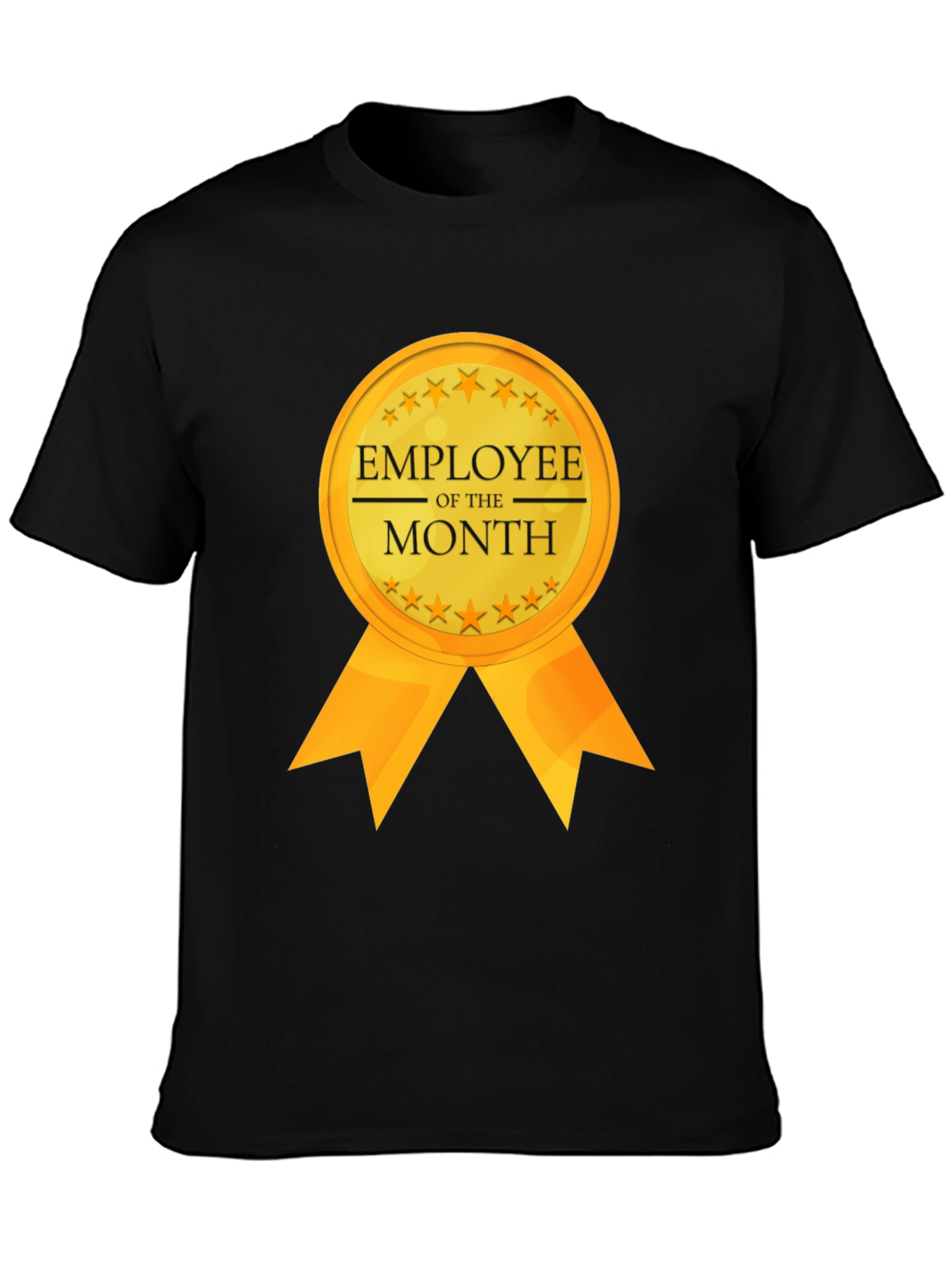 Black Employee of the Month Graphic T-Shirt view 3